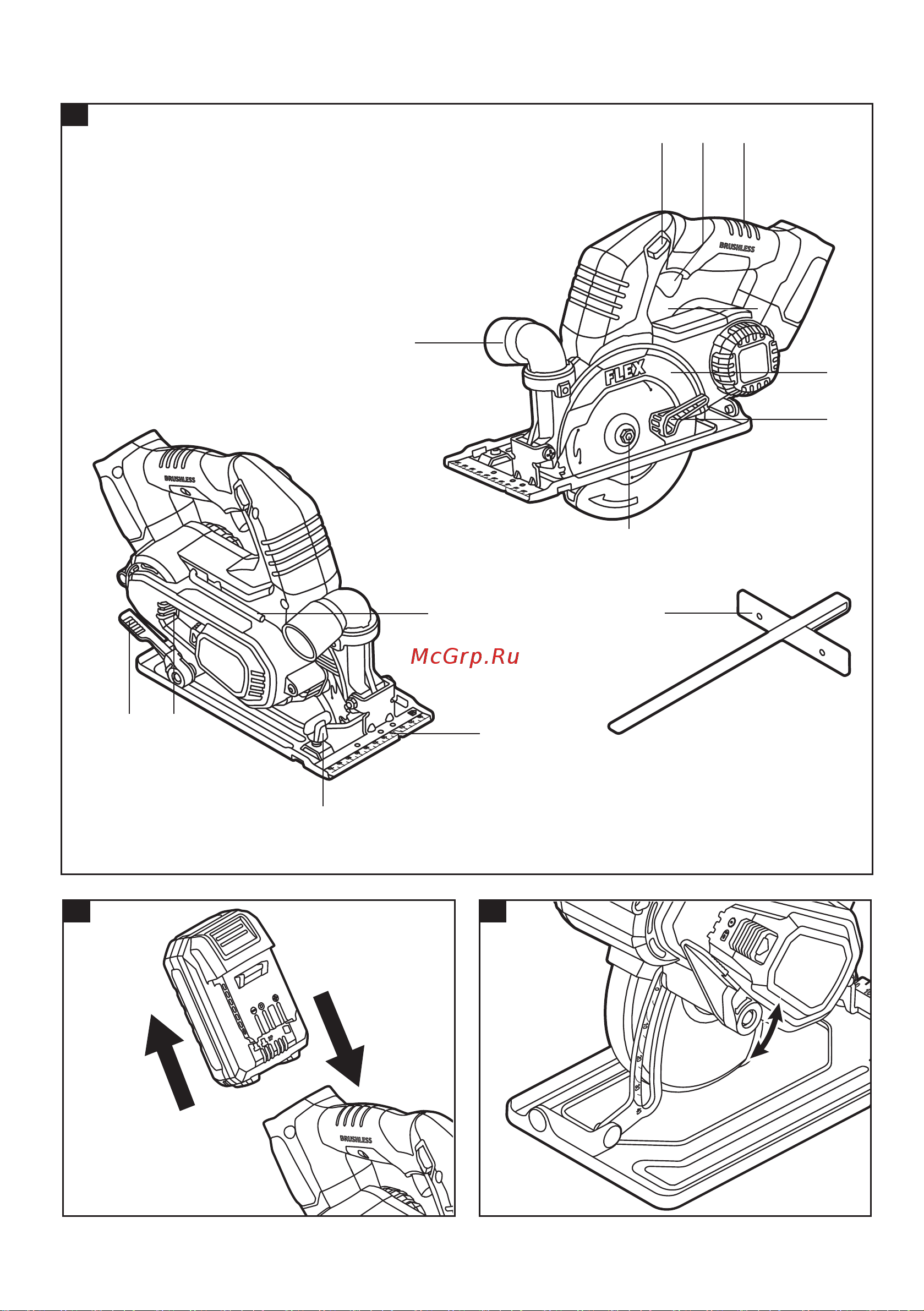Flex CS 45 18.0-EC C 517674 Инструкция по эксплуатации онлайн [3/186] 861156
