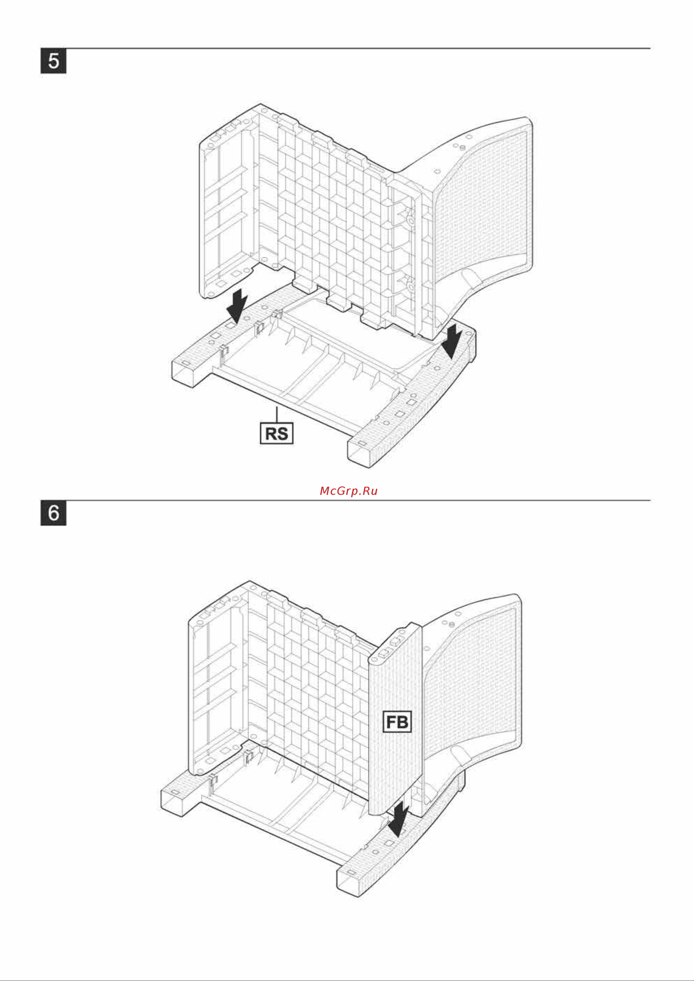 Keter Corfu Love Seat 258946 Инструкция по сборке онлайн [6/14] 862534