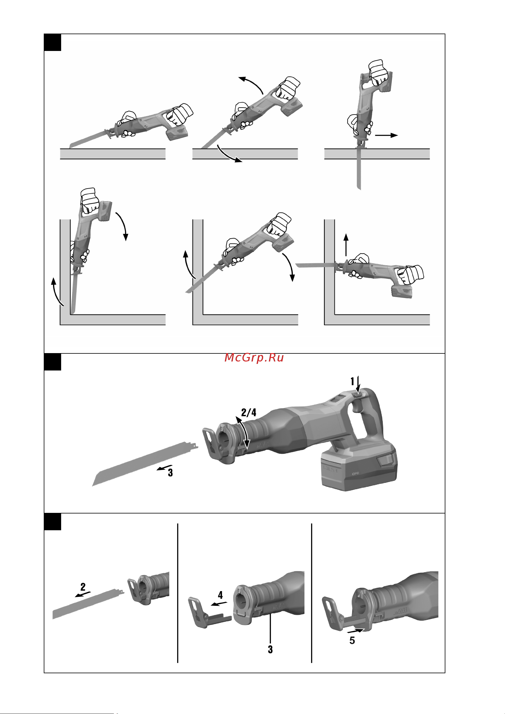 Hilti SR 30-A36 чемодан 2162156 Инструкция к товару онлайн [4/224] 861169