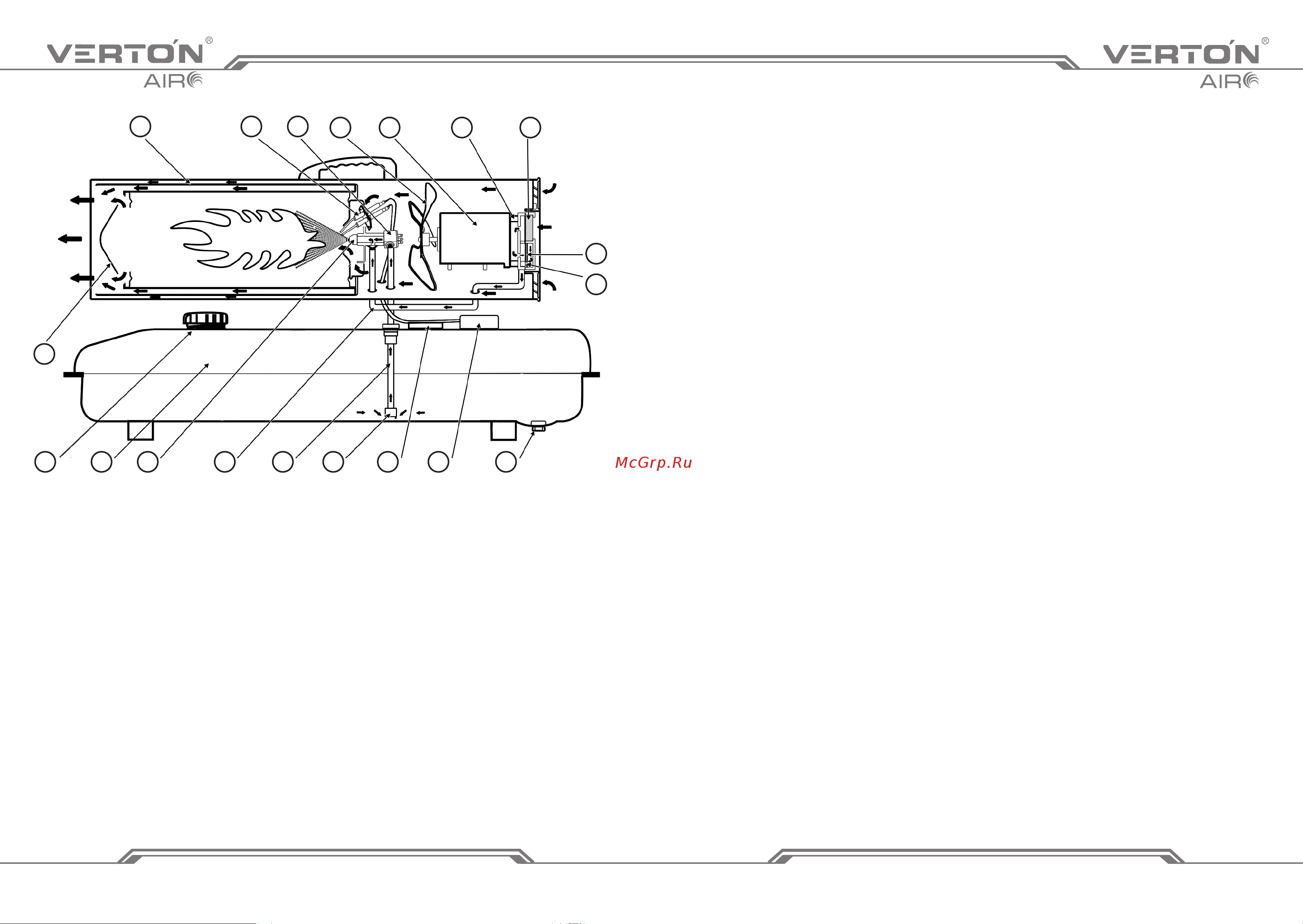 VERTON Air DH-36 36кВт, 750 м3/ч., 2,1 л/ч, 01.5985.6758 Инструкция по экспуатации онлайн [5/17] 861280