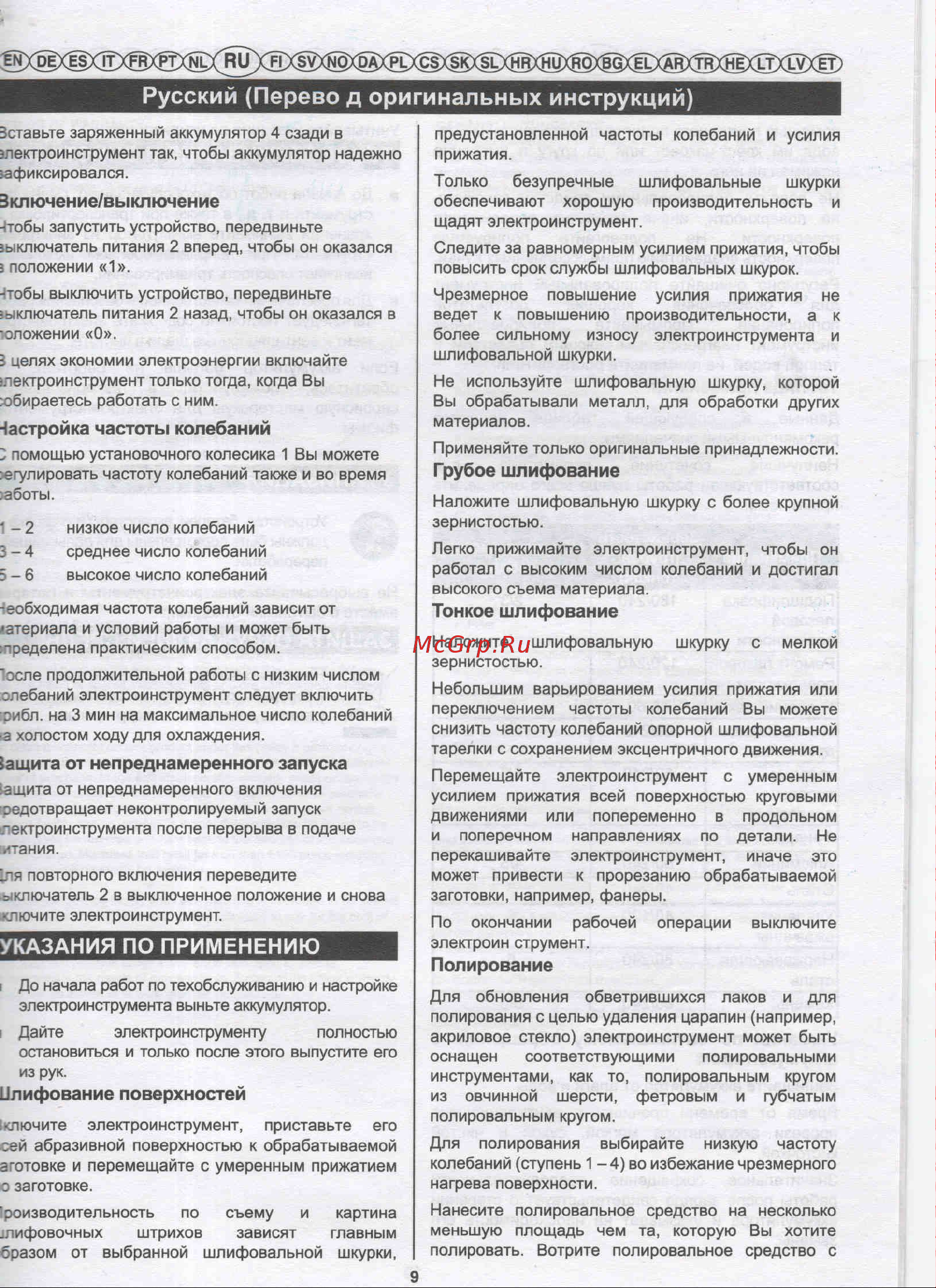 Greenworks G24ROS без АКБ и ЗУ 3100107 Инструкция к товару онлайн [14/15] 861329
