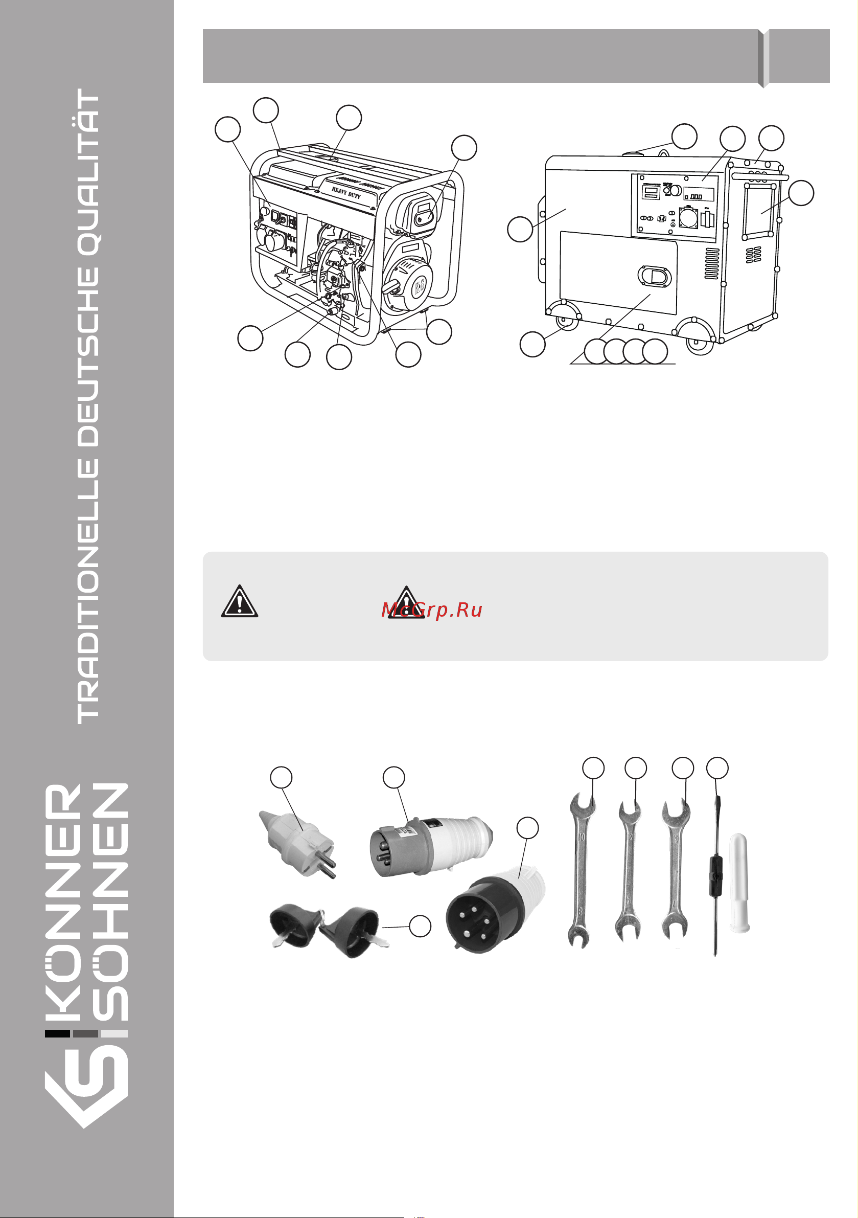 Konner&sohnen KS 8102HDE 1/3 ATSR Инструкция к товару онлайн [6/24] 861372