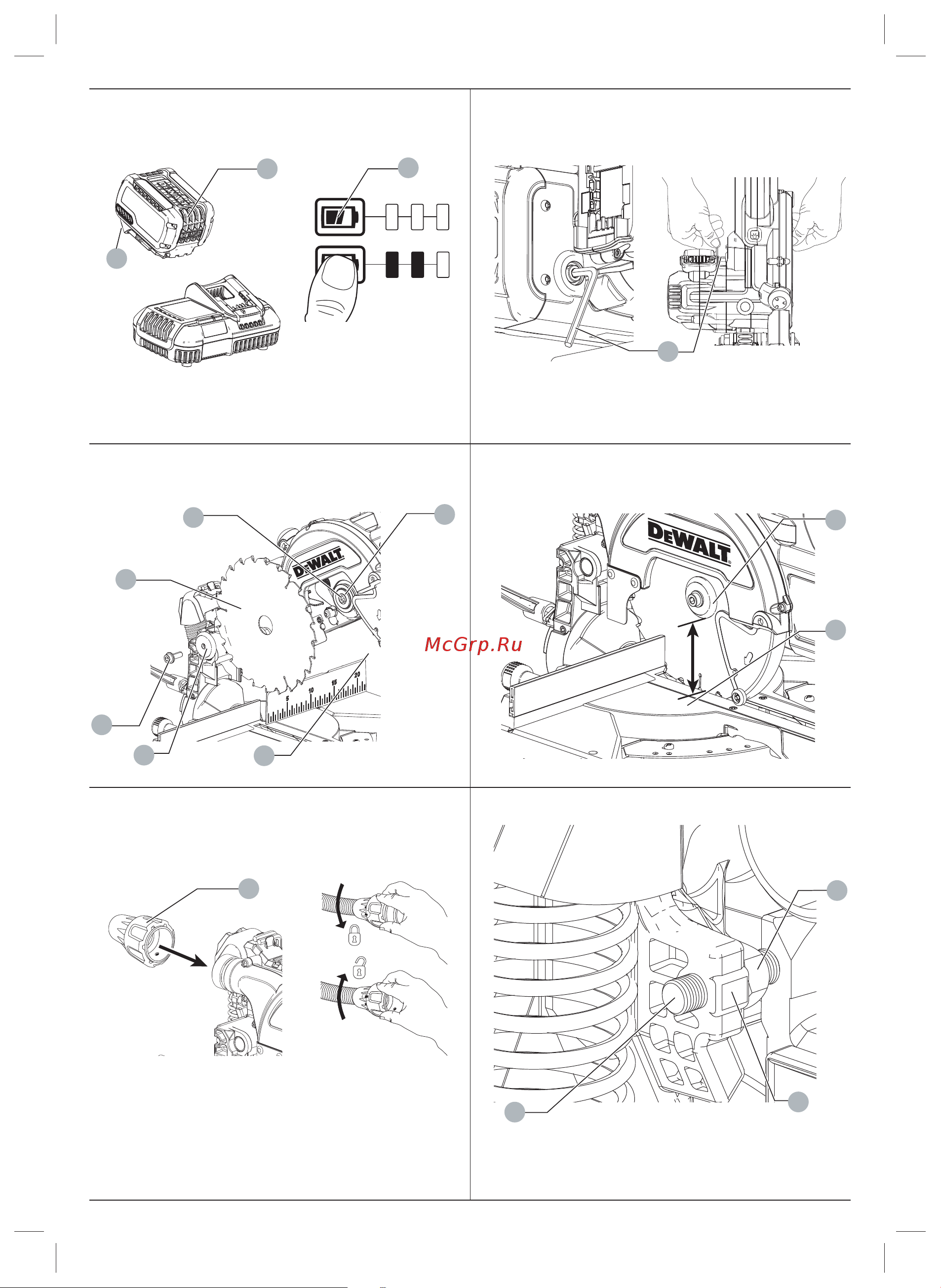 Dewalt DCS777N Инструкция к товару онлайн [3/32] 861376