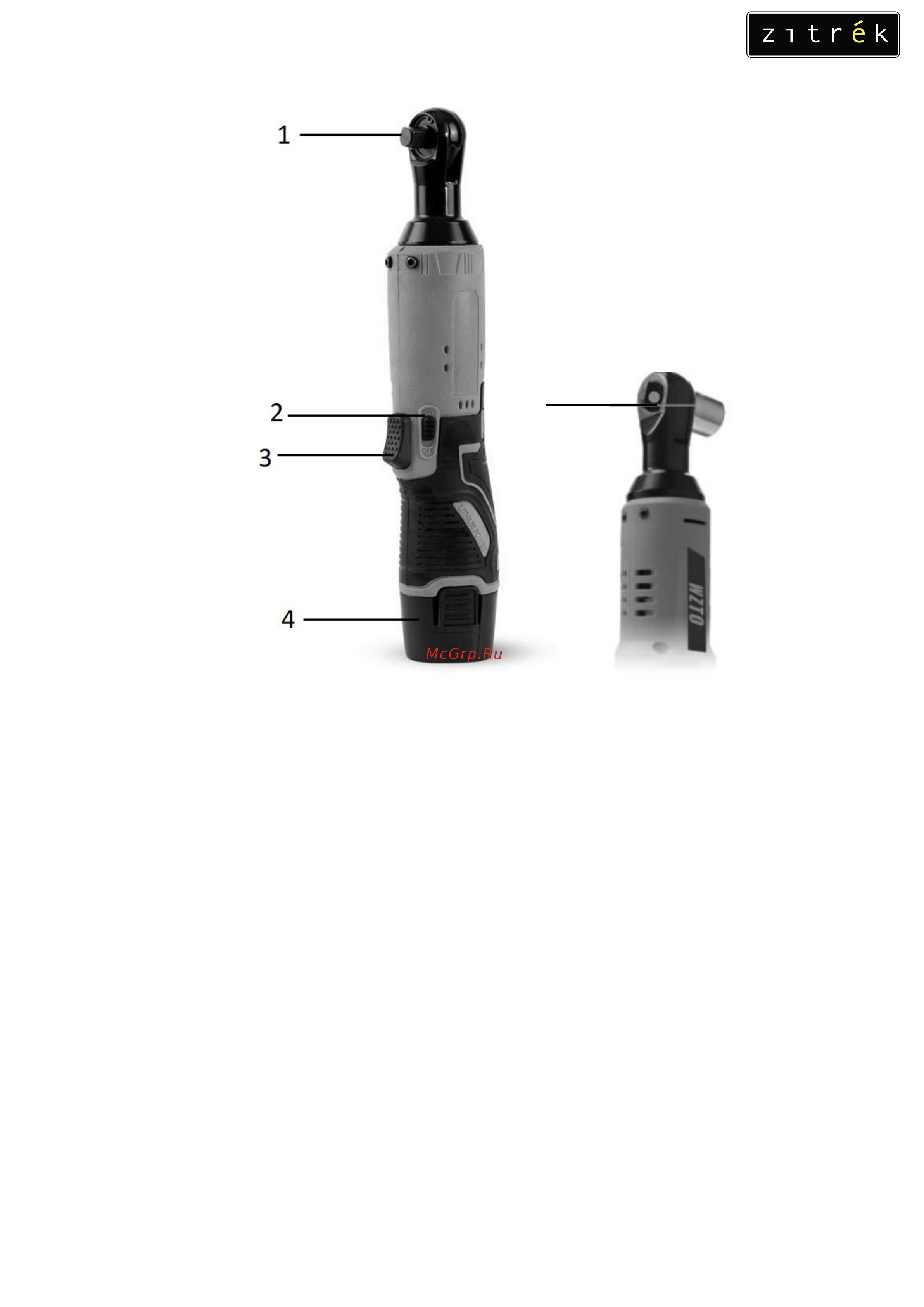 Zitrek ZKRW12 12 B, Li-Ion акк., 2x2.0 Ач 063-4403 Инструкция по эксплуатации онлайн [5/17] 861427