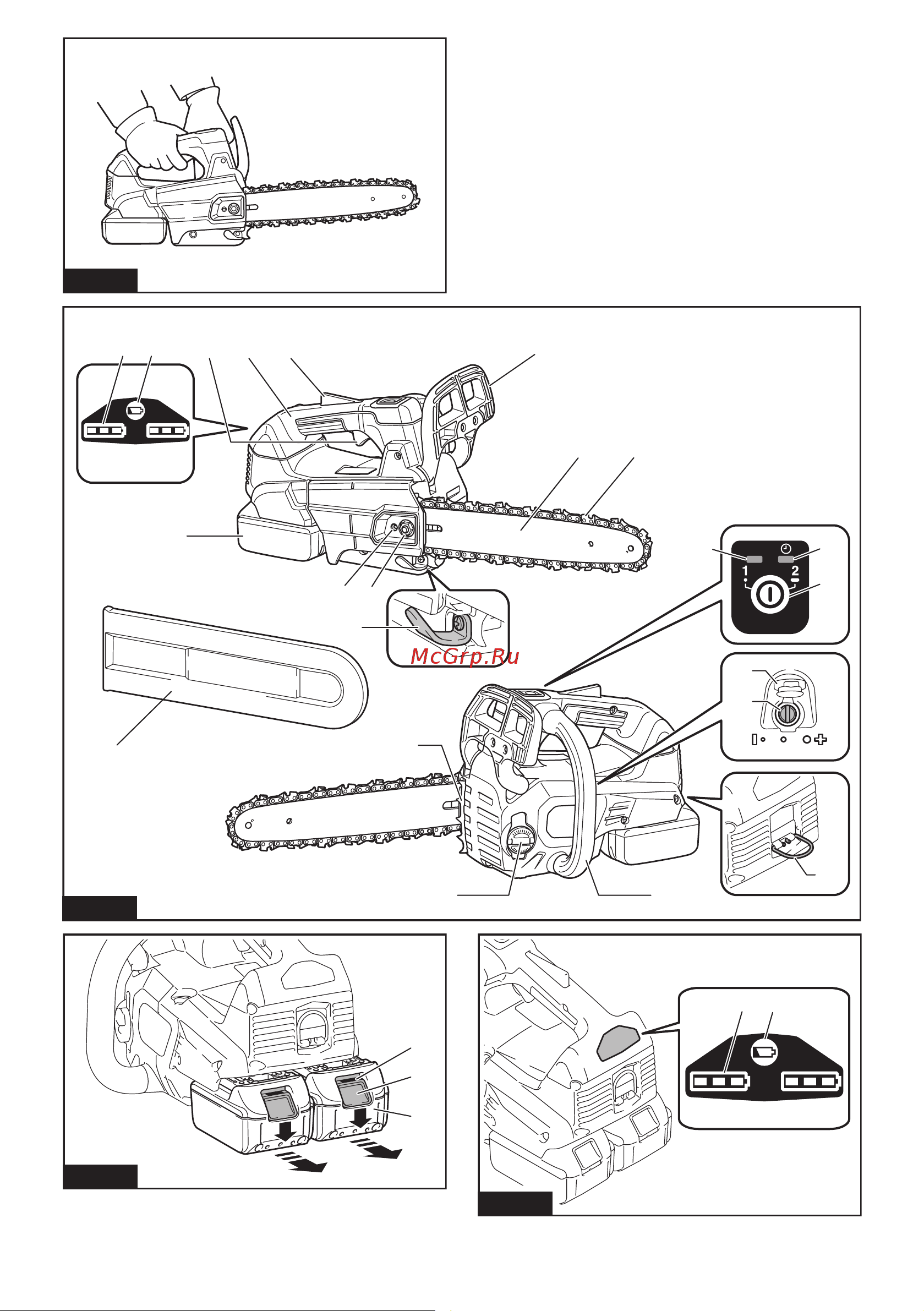 Makita LXT DUC356Z Инструкция к Makita DUC356Z онлайн [2/108] 861471