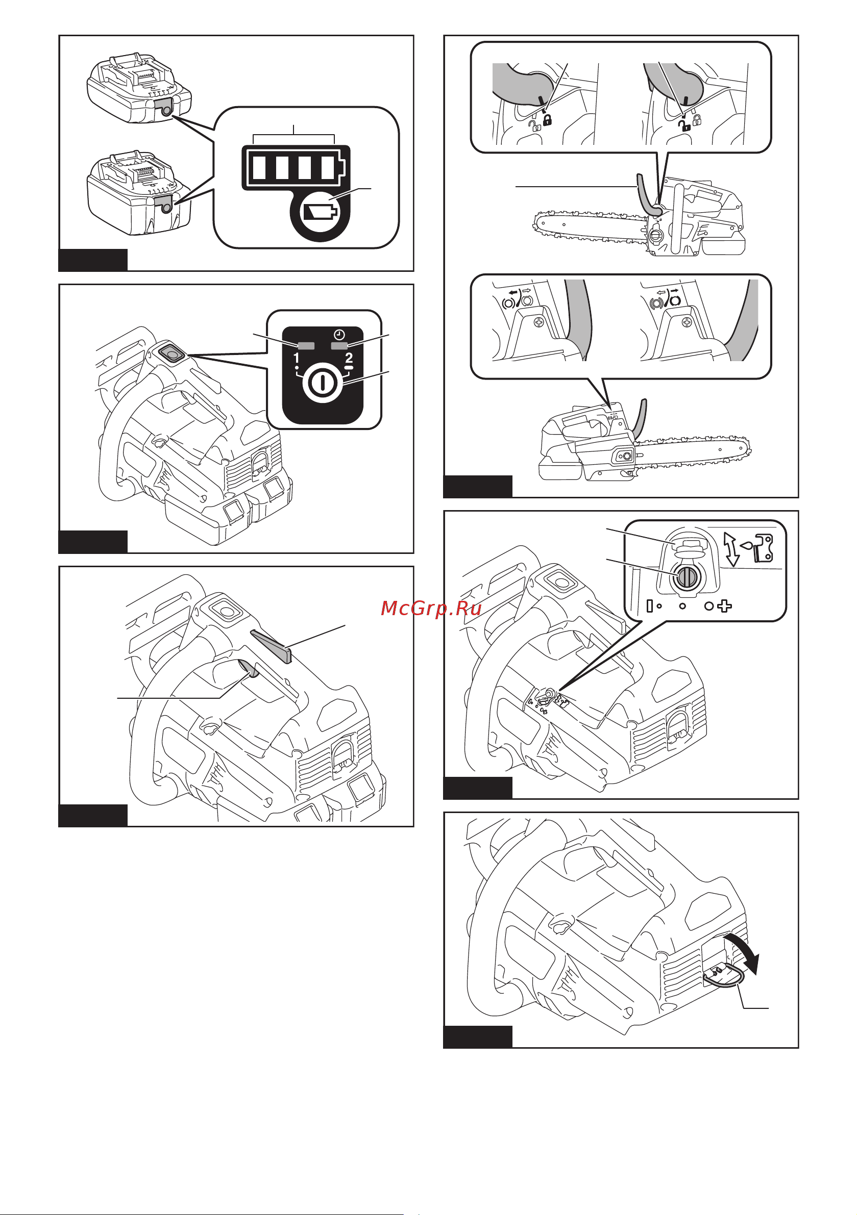 Makita LXT DUC356Z Инструкция к Makita DUC356Z онлайн [3/108] 861471