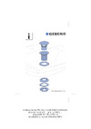 Geberit 152.050.21.1 L 5cm хром 00000054564 Инструкция к Geberit 152.050.21.1 00000054564