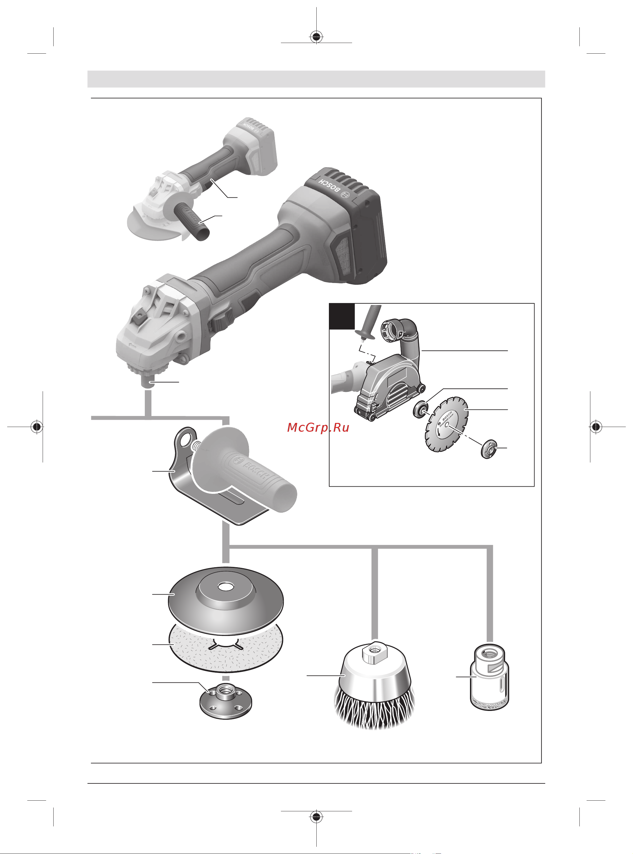 Bosch GWS 180-LI 06019H90R0 Инструкция к товару онлайн [5/32] 861606