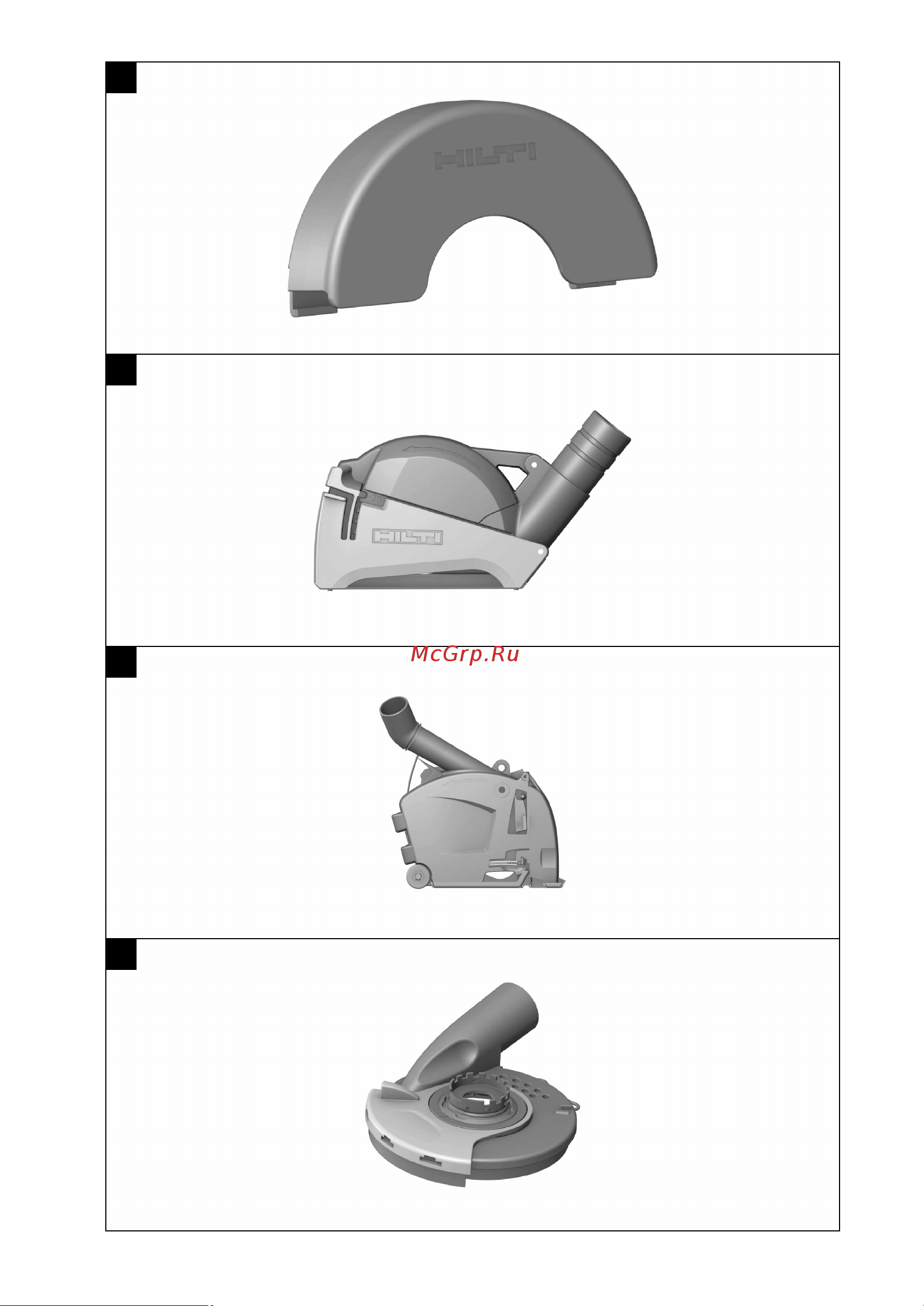 Hilti AG 4S-A22-125 коробка 2215882 Инструкция к товару онлайн [3/228] 861651