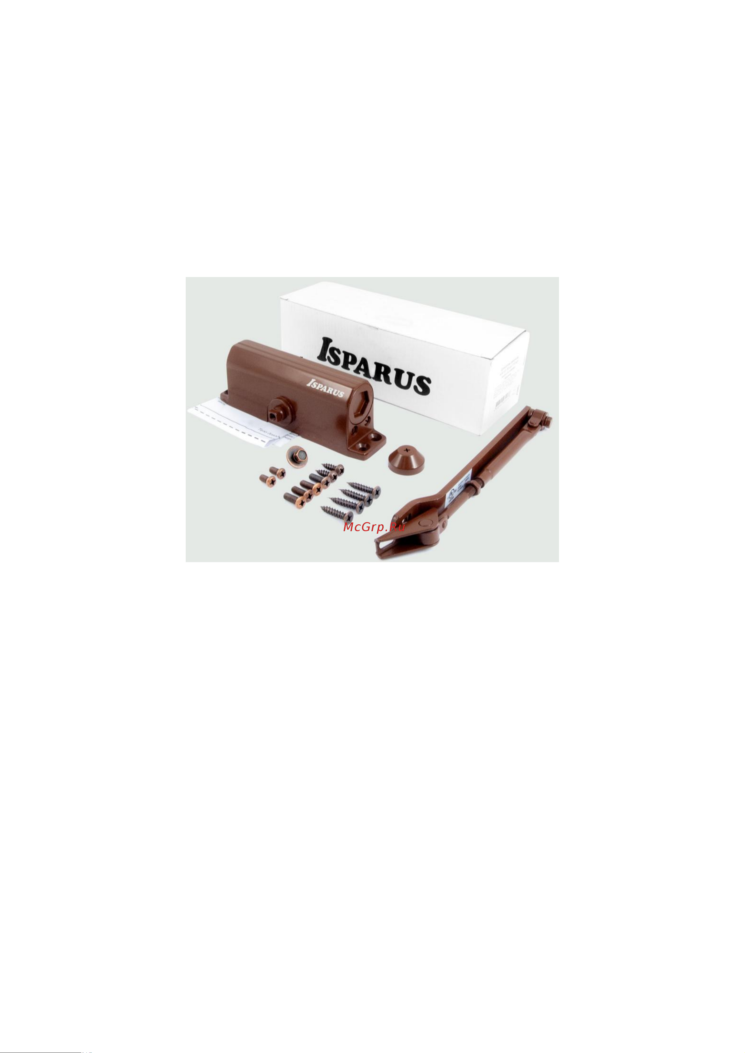 ISPARUS ISP 440 от 80 до 140 кг, графит 17203 Паспорт изделия онлайн [4/5] 861644