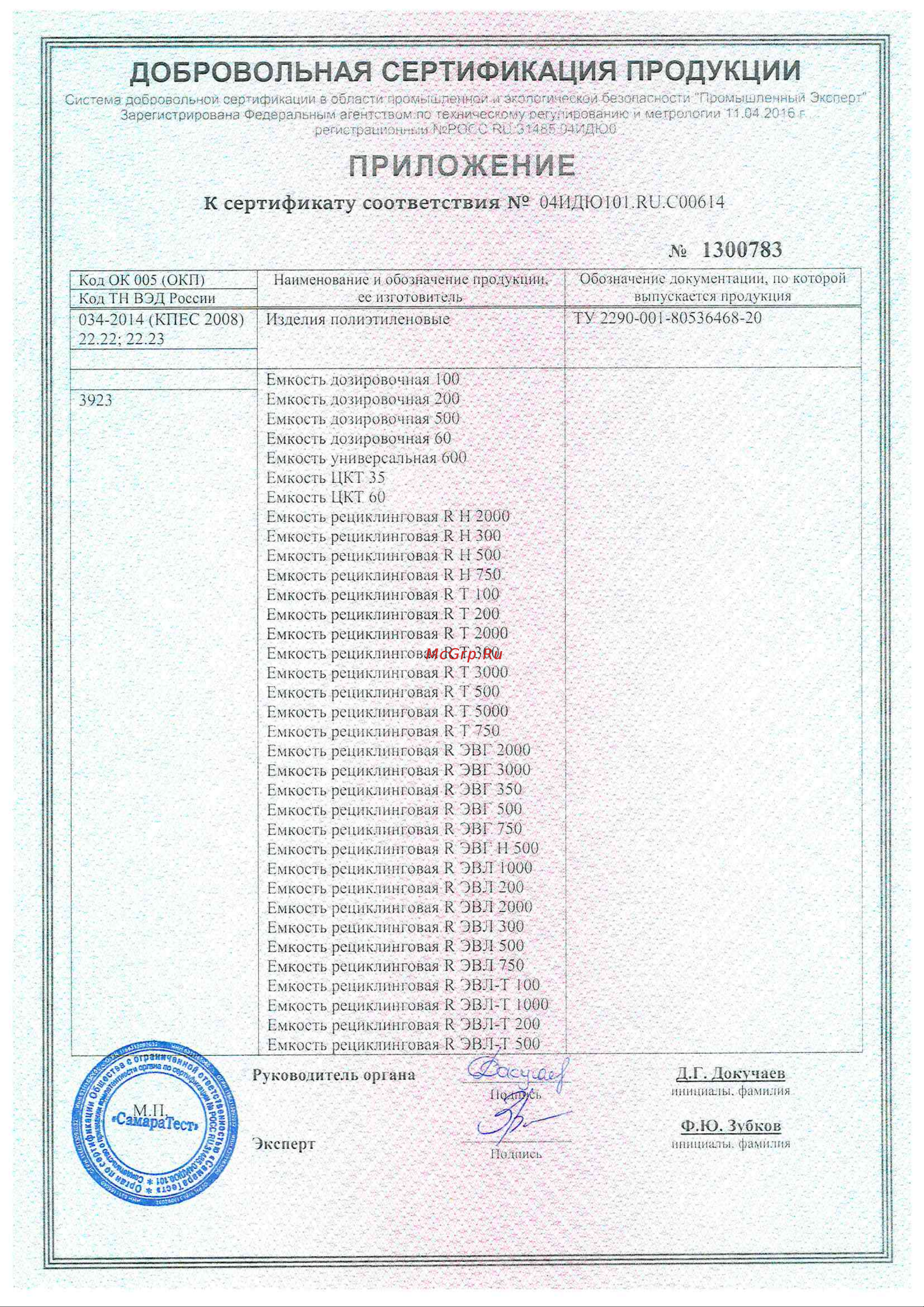 Экопром 100л 113.0100.001.0 Инструкция онлайн [6/8] 861696