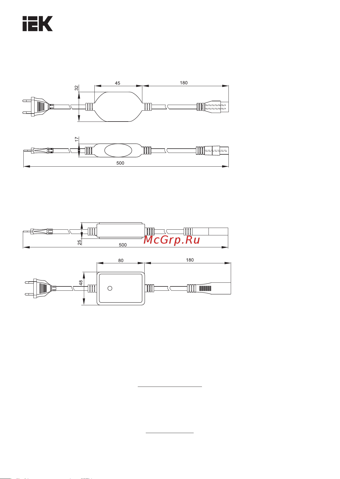 Iek LED ИПСН 700Вт, 220В, 16мм, MONO, IP65 LSP1-700-220-65-16 Инструкция к товару онлайн [2/5] 861700