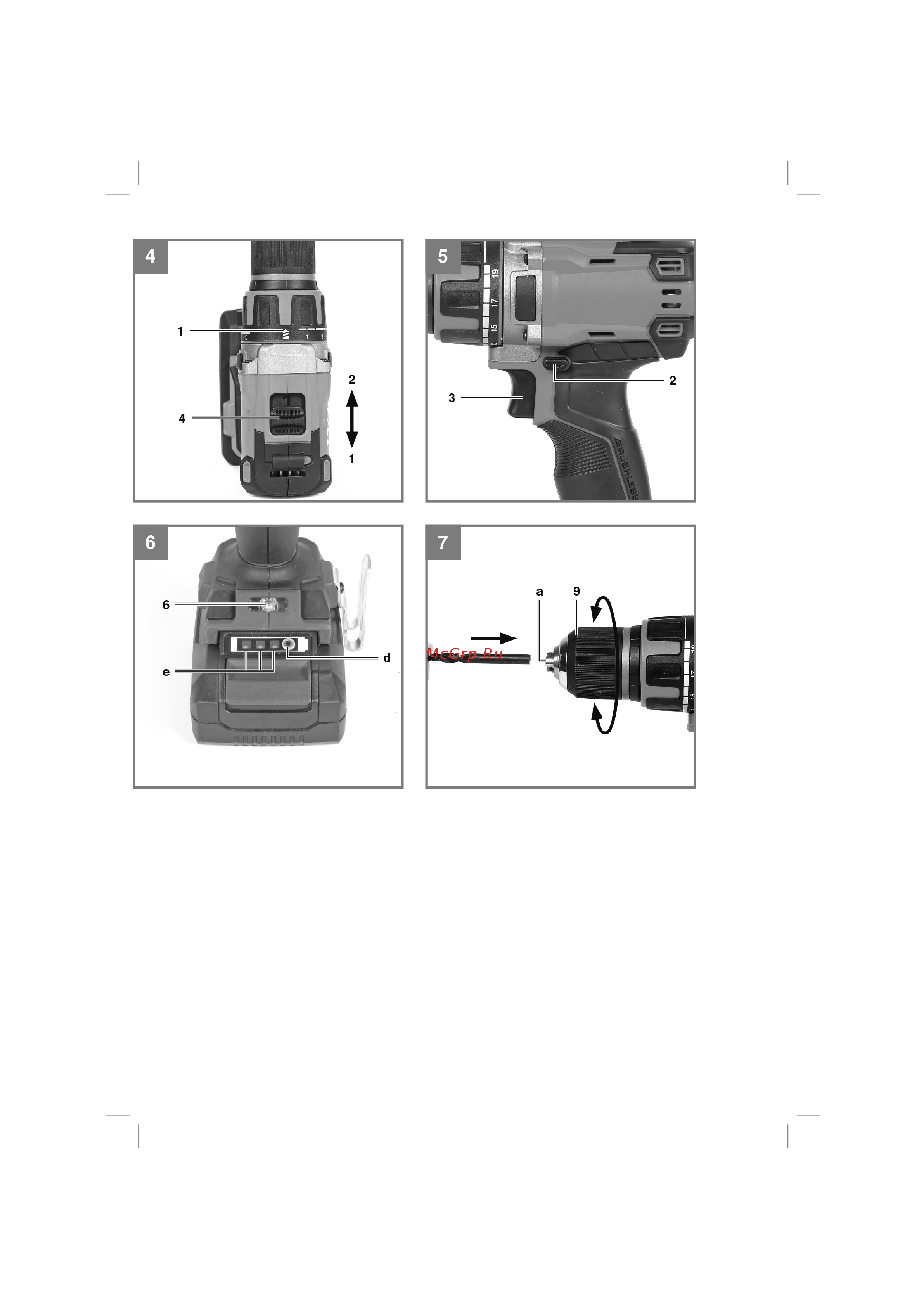 Einhell pxc te-cd 18/50 li bl, 18в, 50нм, патрон 13мм, 2x2,0 ач, кейс 4513896 Инструкция к товару онлайн [3/14] 861703