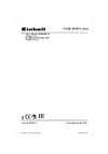 Einhell PXC TC-OS 18/187 Li-Solo 4460725 Инструкция к Einhell PXC TC-OS 18/187 Li- Solo