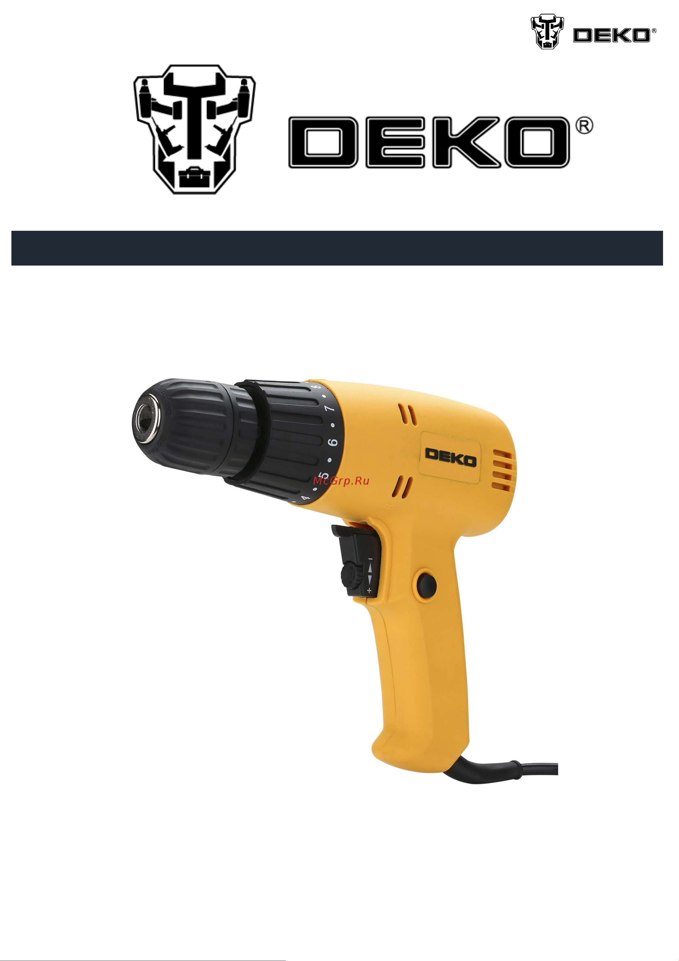 Deko DKSD400W 063-4086 Инструкция по эксплуатации онлайн