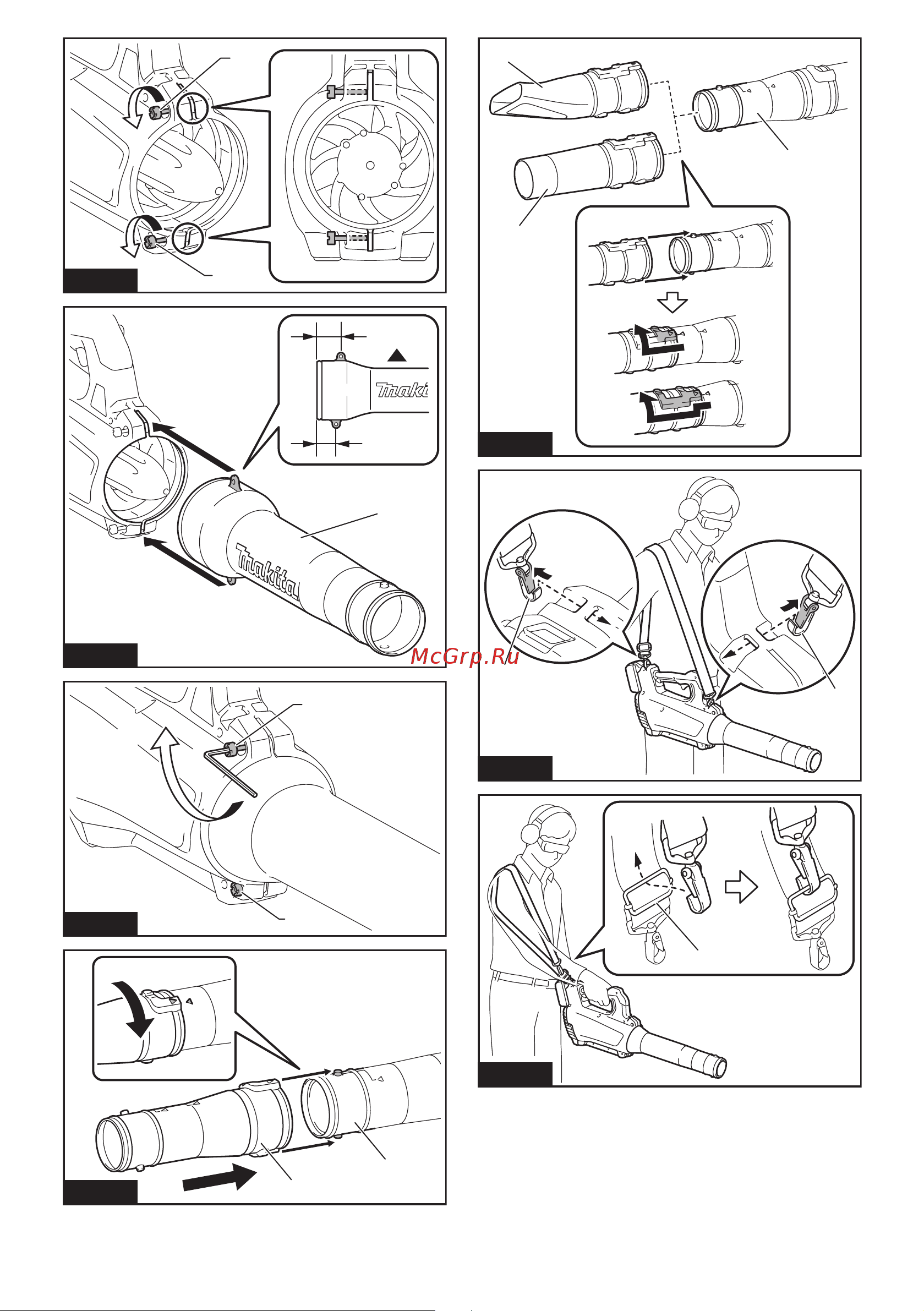 Makita DUB184Z Инструкция по эксплуатации онлайн [2/28] 861897