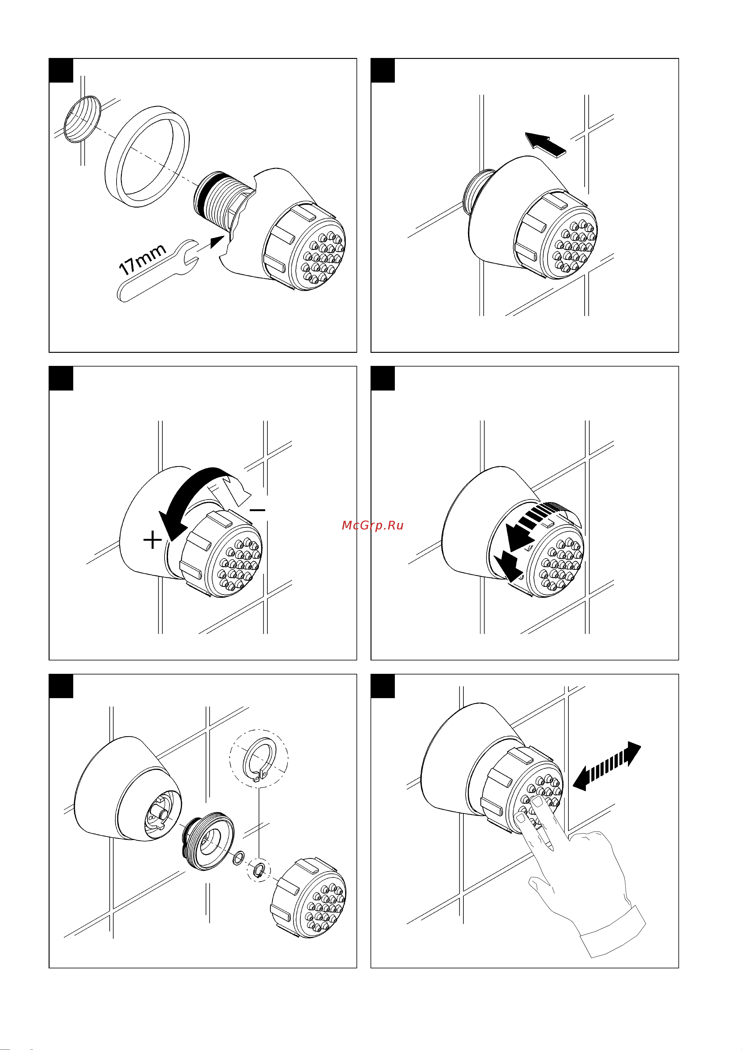 Grohe 28286000 Инструкция к товару онлайн [3/6] 861987