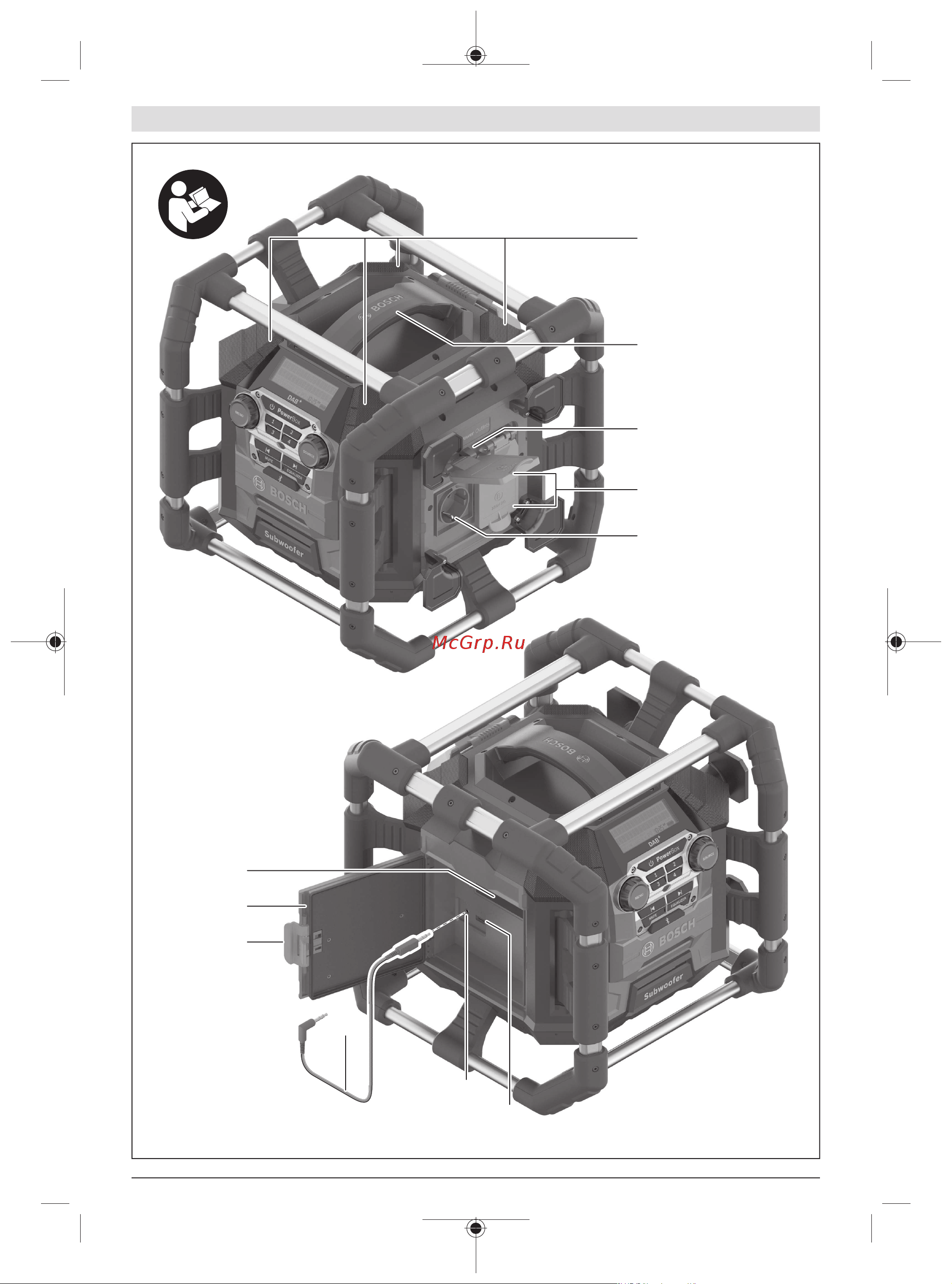 Bosch GPB 18V-5 C без аккумулятора и ЗУ 06014A4000 Инструкция к товару онлайн [3/243] 862008
