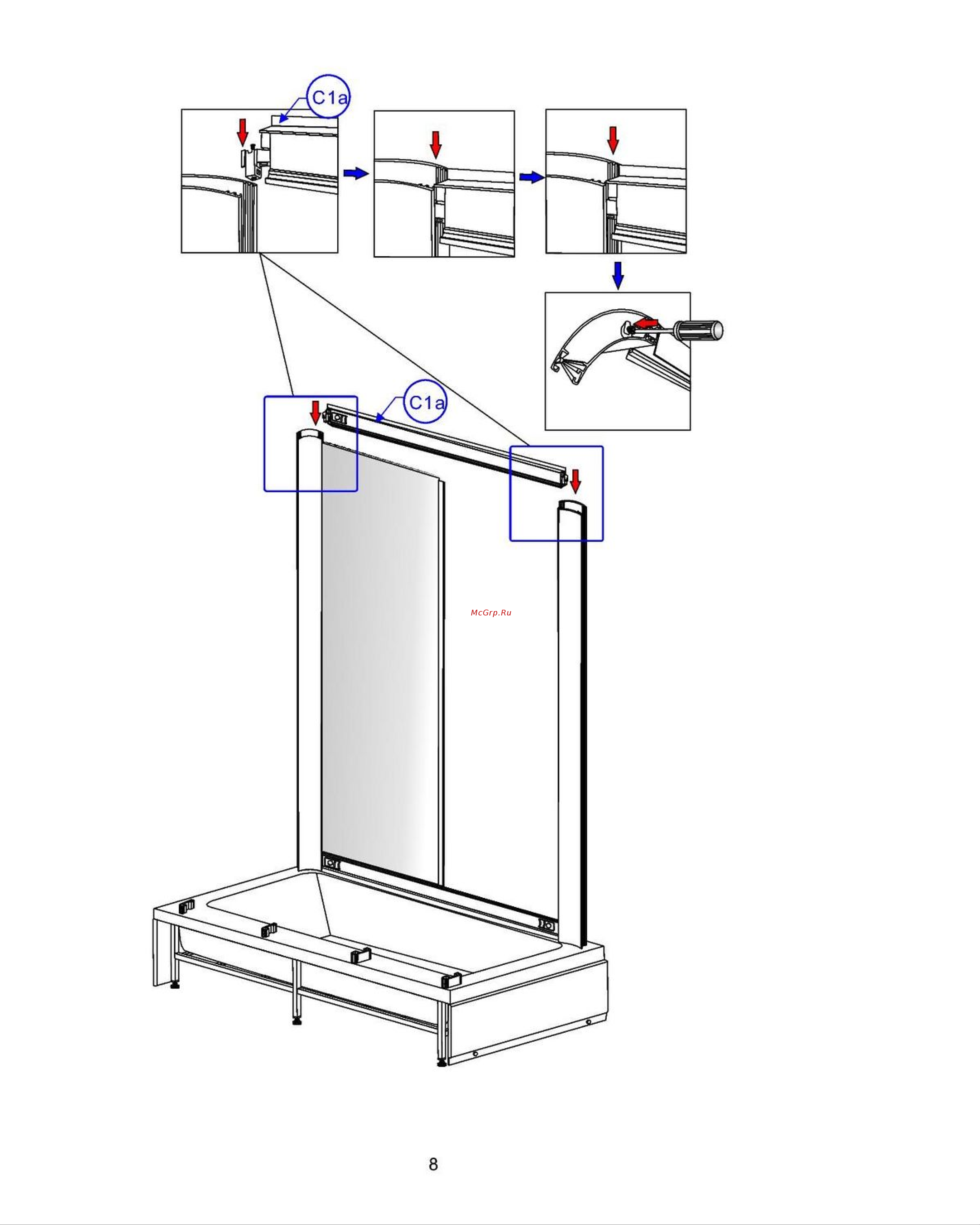 Grossman 90x120x225 см, 3 места GR227L Инструкция к товару онлайн [9/22] 862014