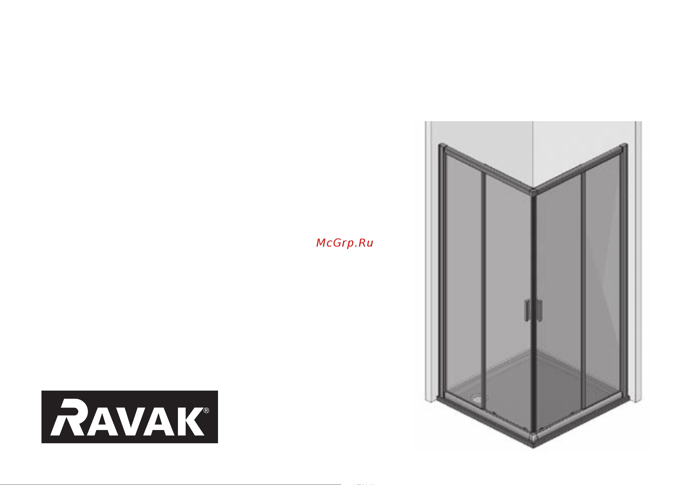 Ravak Blix Slim BLSCP4-80 см, блестящий профиль, прозрачное стекло X3BM40C00Z1 Инструкция к Ravak Blix Slim BLSCP4-80 см X3BM40C00Z1 онлайн