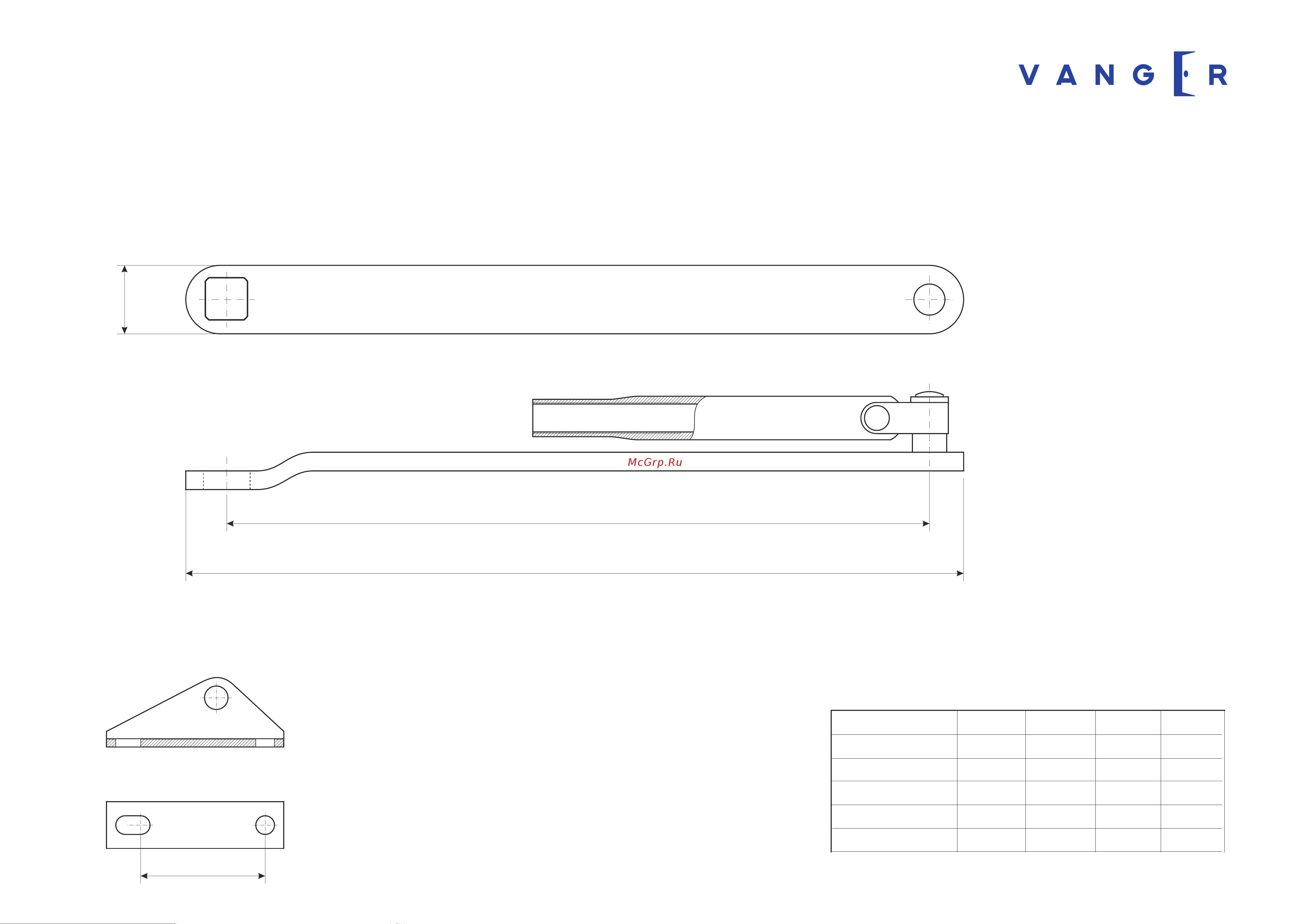 Vanger DC-120-SL 26414 чертёж онлайн [2/2] 862218