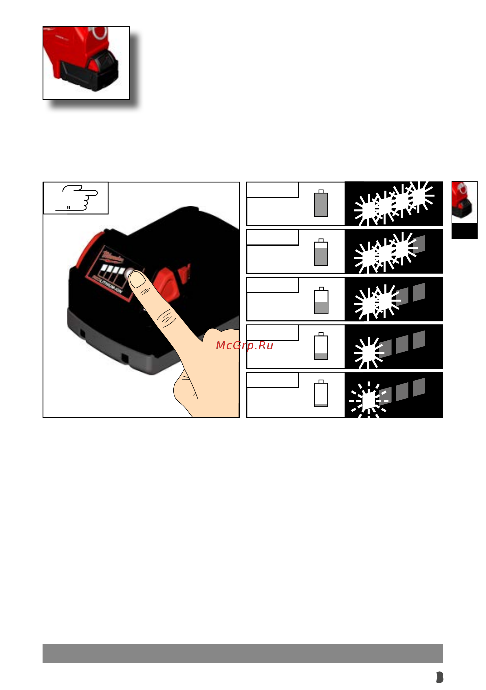 Milwaukee M18 HCC75-502C FUEL 4933459269 Инструкция к товару онлайн [5/232] 862483