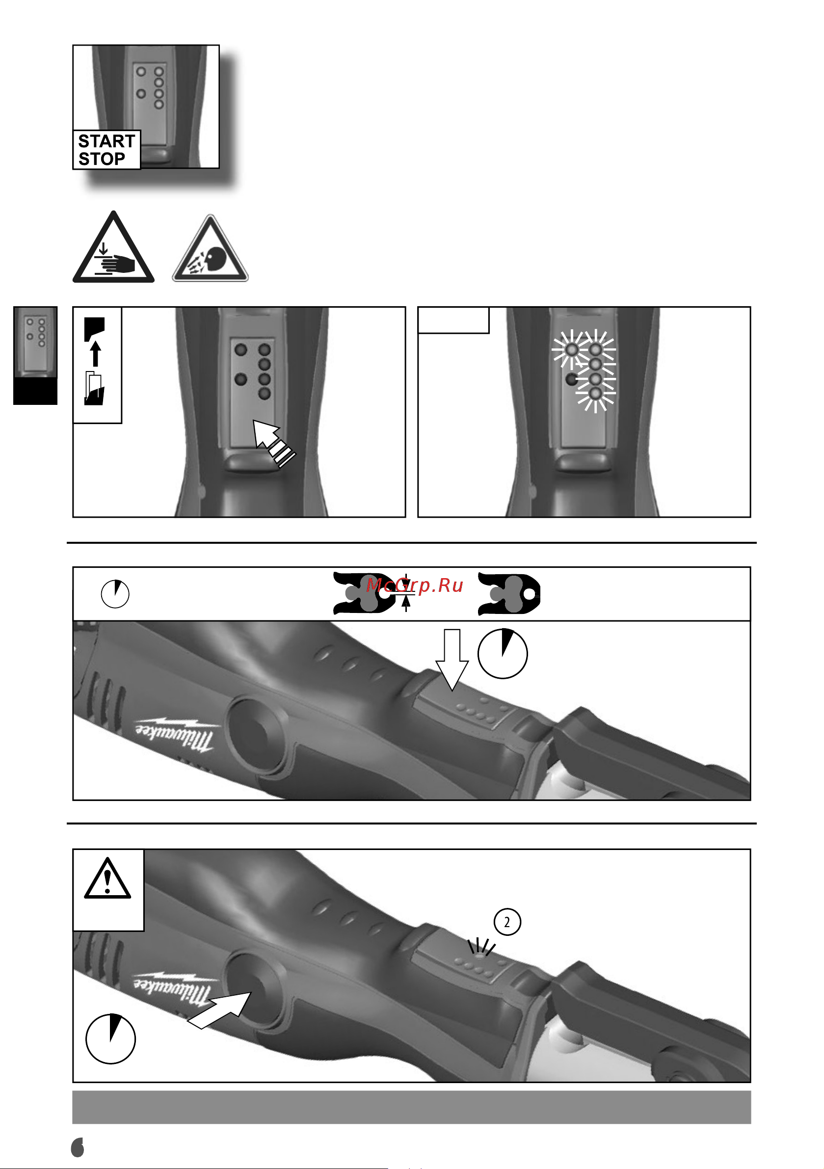 Milwaukee M12 HPT-202C Geberit Mapress Set 4933480902 Инструкция к товару онлайн [9/105] 862555