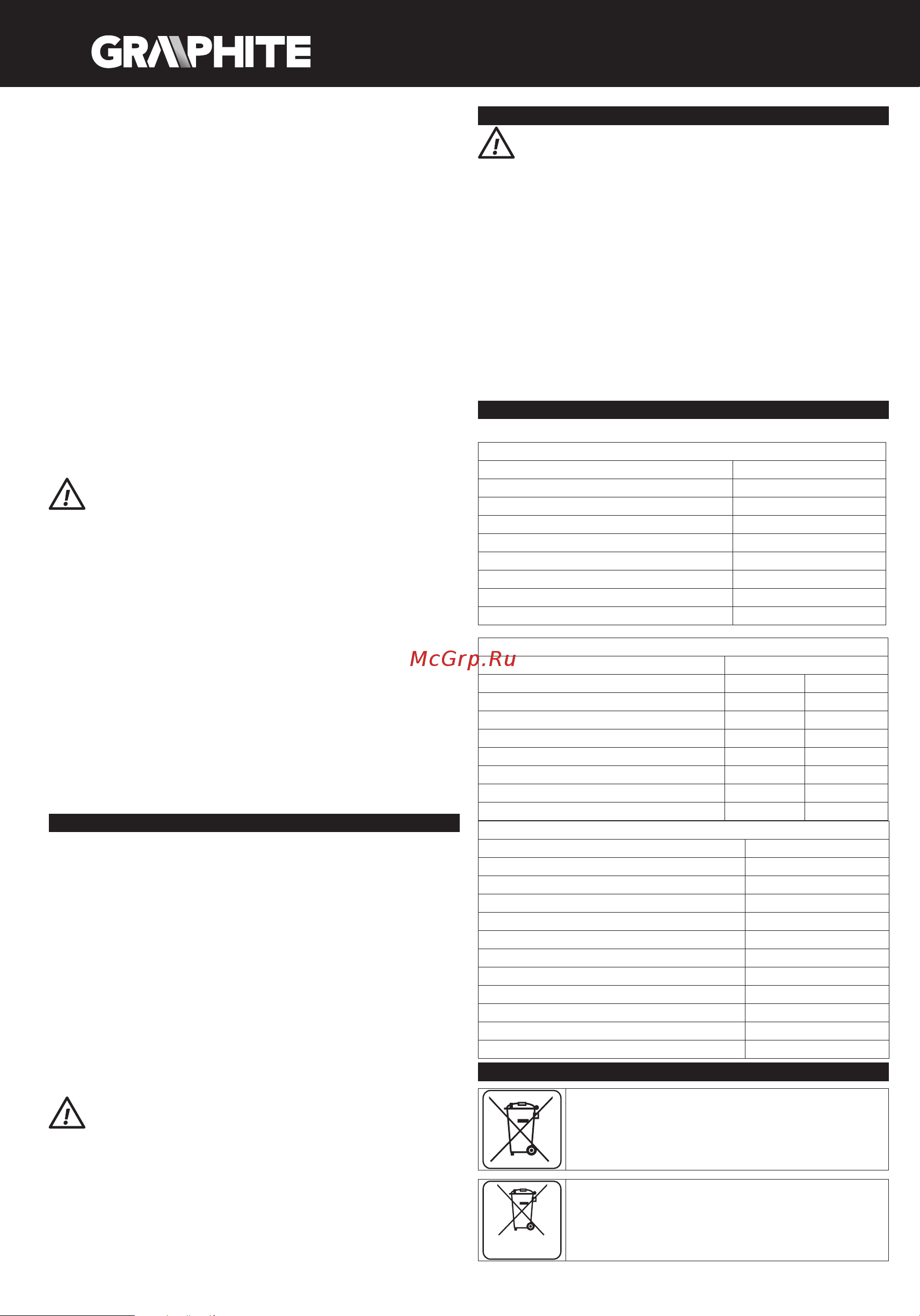 GRAPHITE Energy+ 18 В 58G040 58G040 онлайн [6/48] 862573