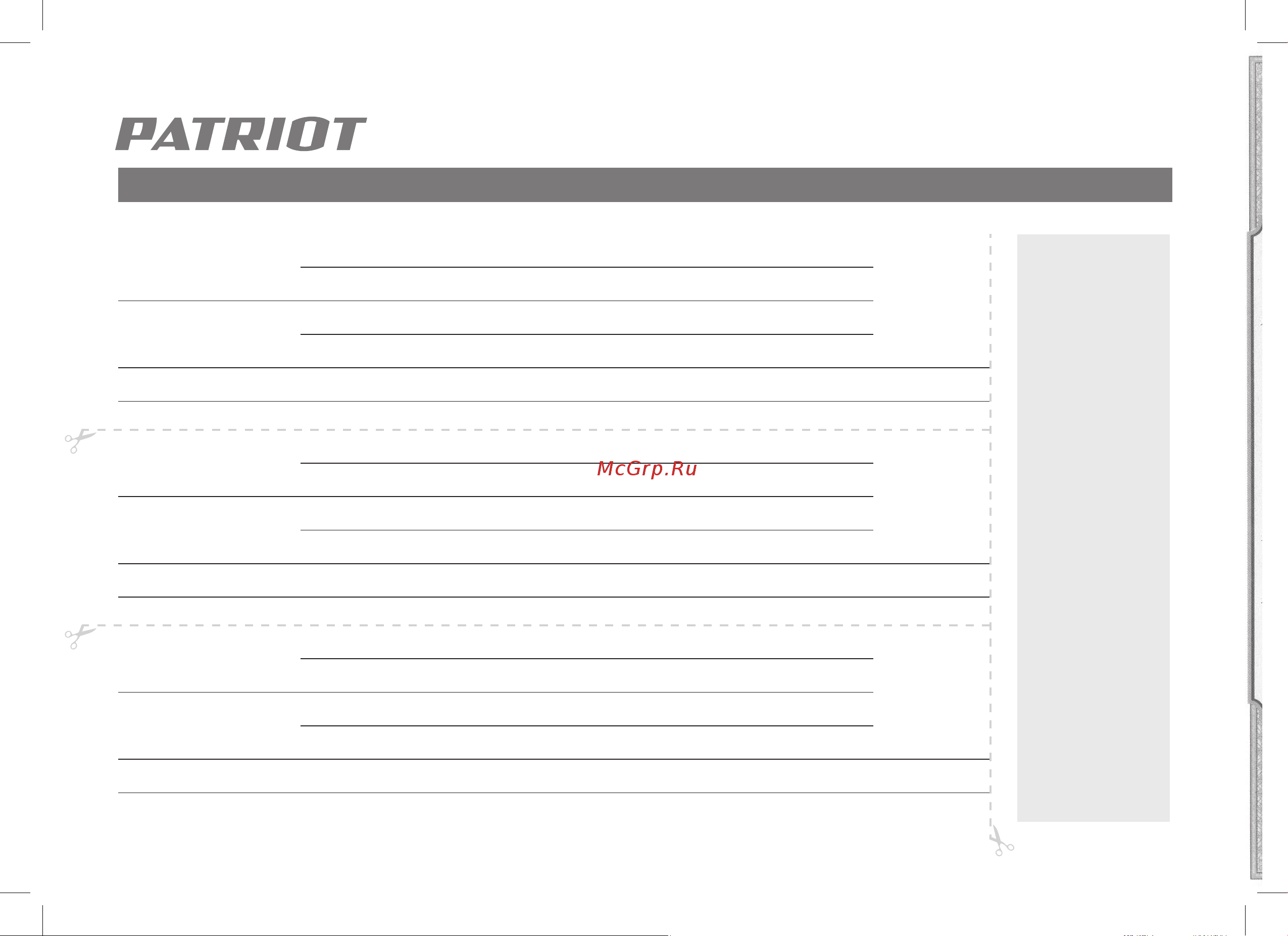 Patriot SG 300UES 100301300 Инструкция к товару онлайн [18/24] 862628