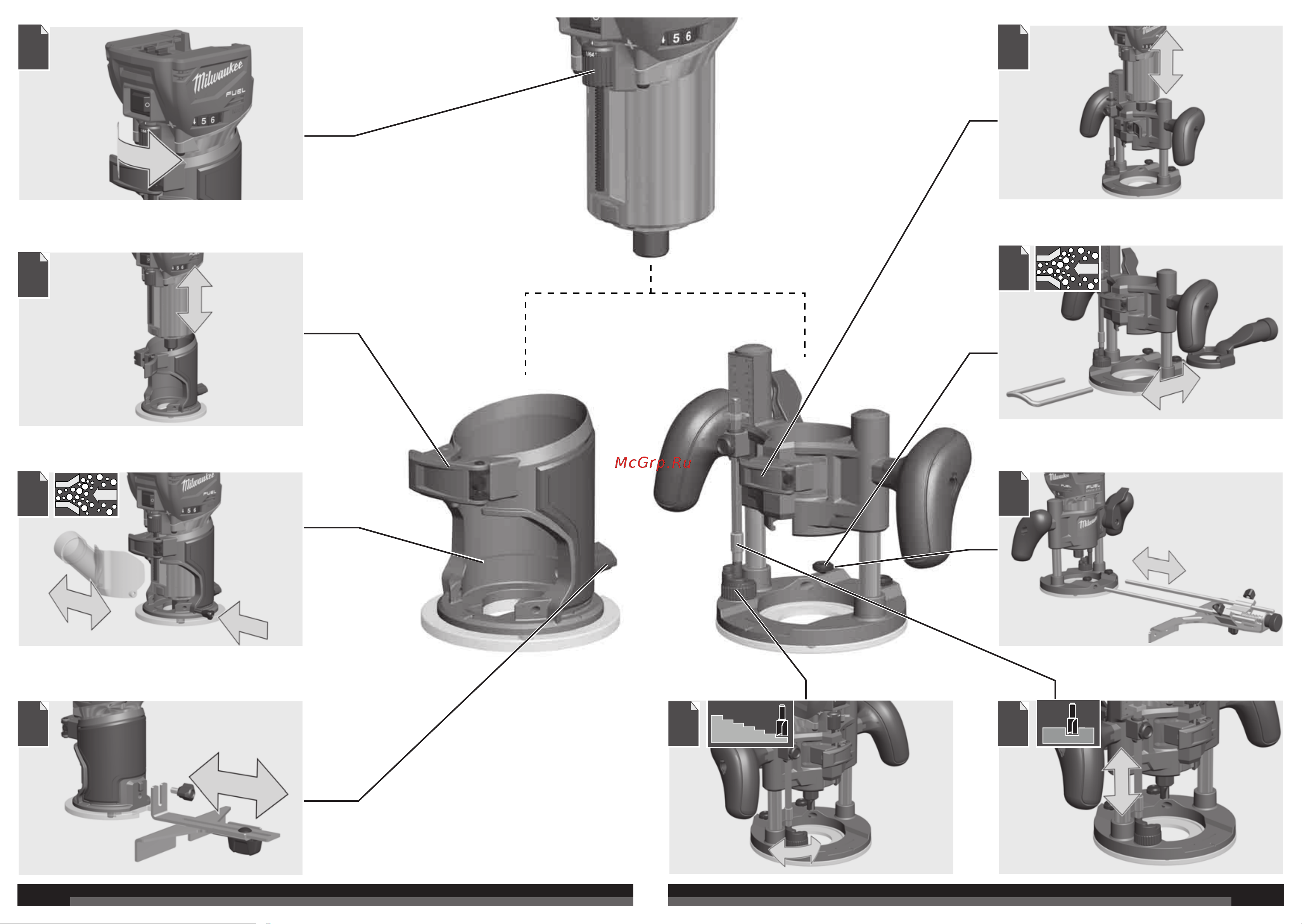 Milwaukee M18FTR-0X 4933471604 Инструкция к товару онлайн [4/45] 862652