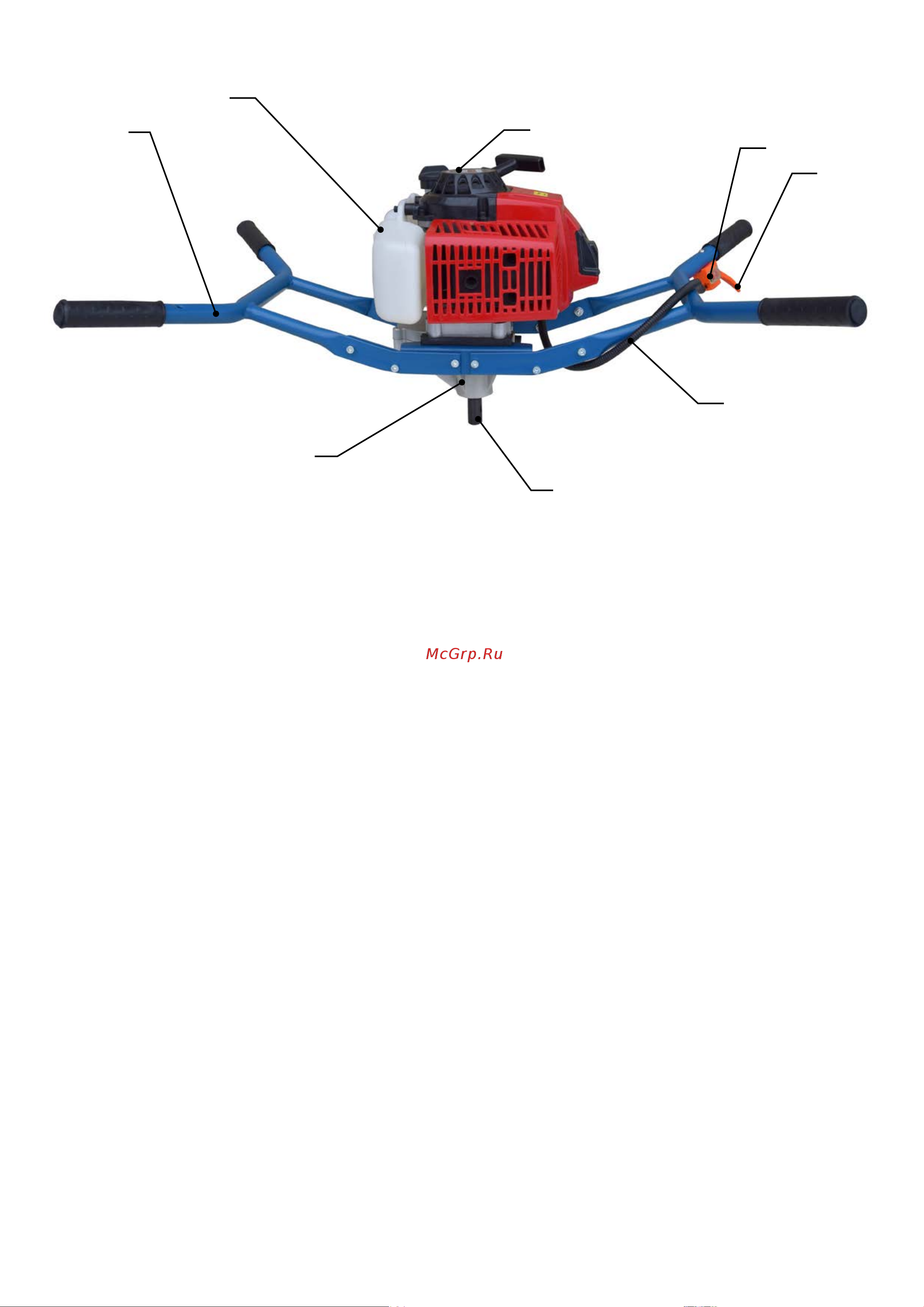 Elmos EPB-24 e70 536 Мотобур ELMOS EPB-24 онлайн