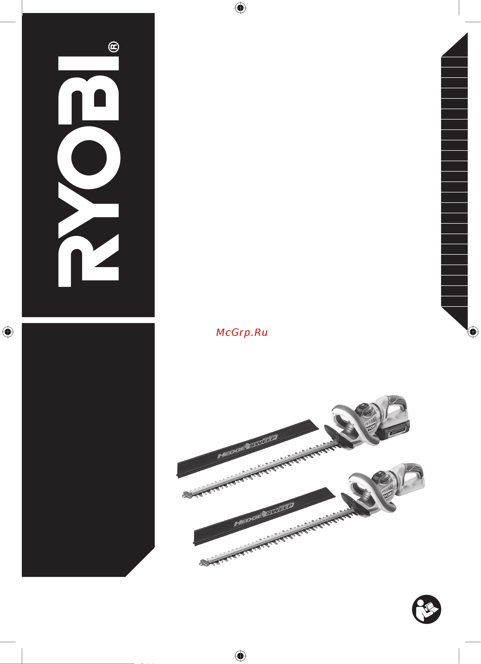 Ryobi RHT36C60R15 5133002570 Инструкция к Ryobi RHT36B60R 5133002572 онлайн