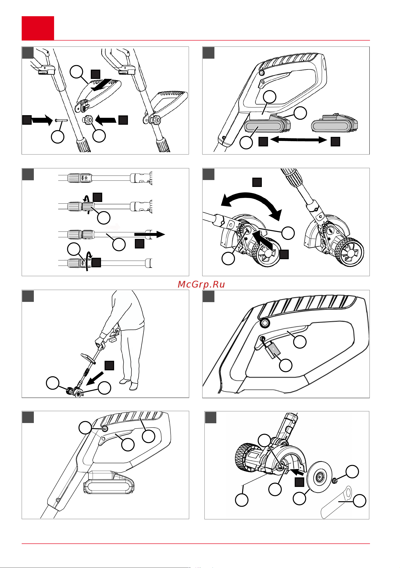 Al-Ko EasyFlex MB 2010 113696 Инструкция к AL-KO EasyFlex MB 2010 113696 онлайн [4/268] 862862