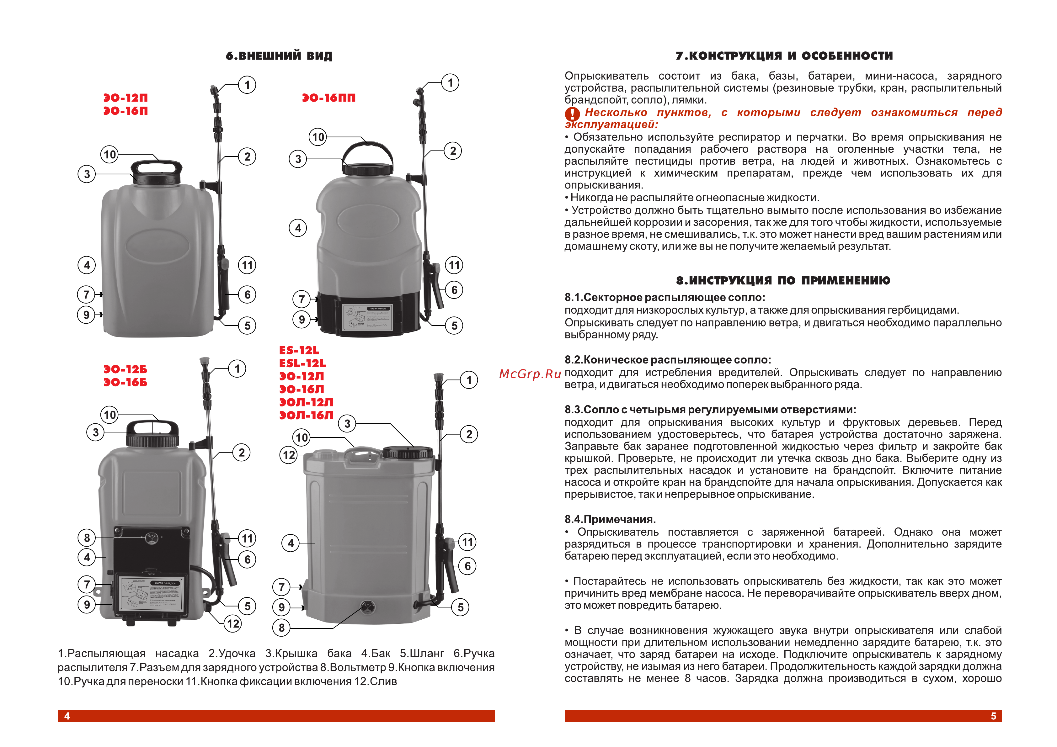 Электроприбор ESL-8L 6л Инструкция онлайн [3/8] 862883