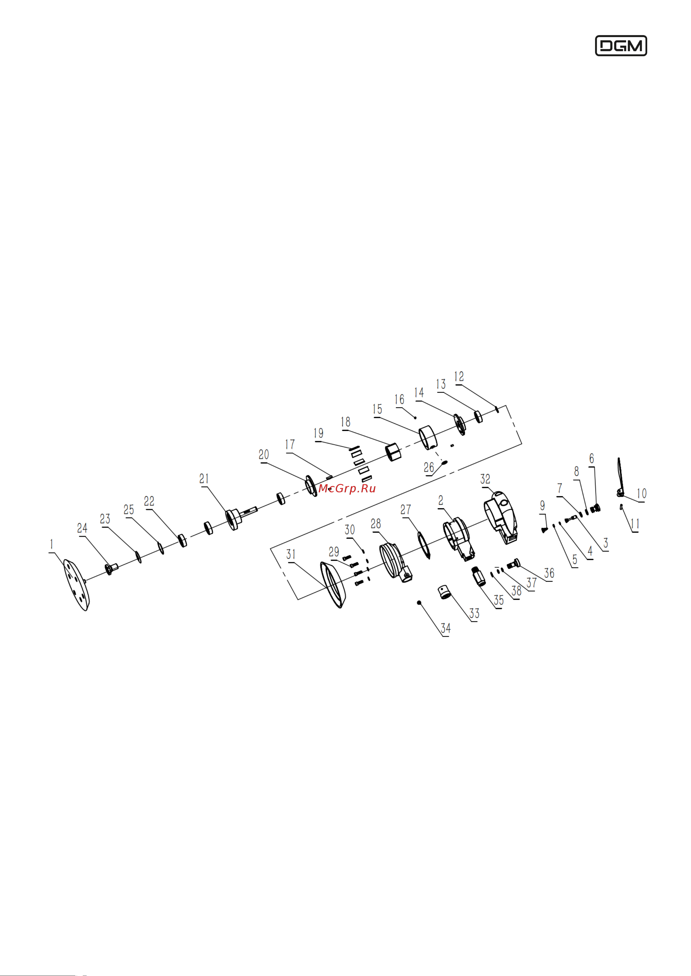 DGM DTP-1252 Инструкция к товару онлайн [9/12] 863025