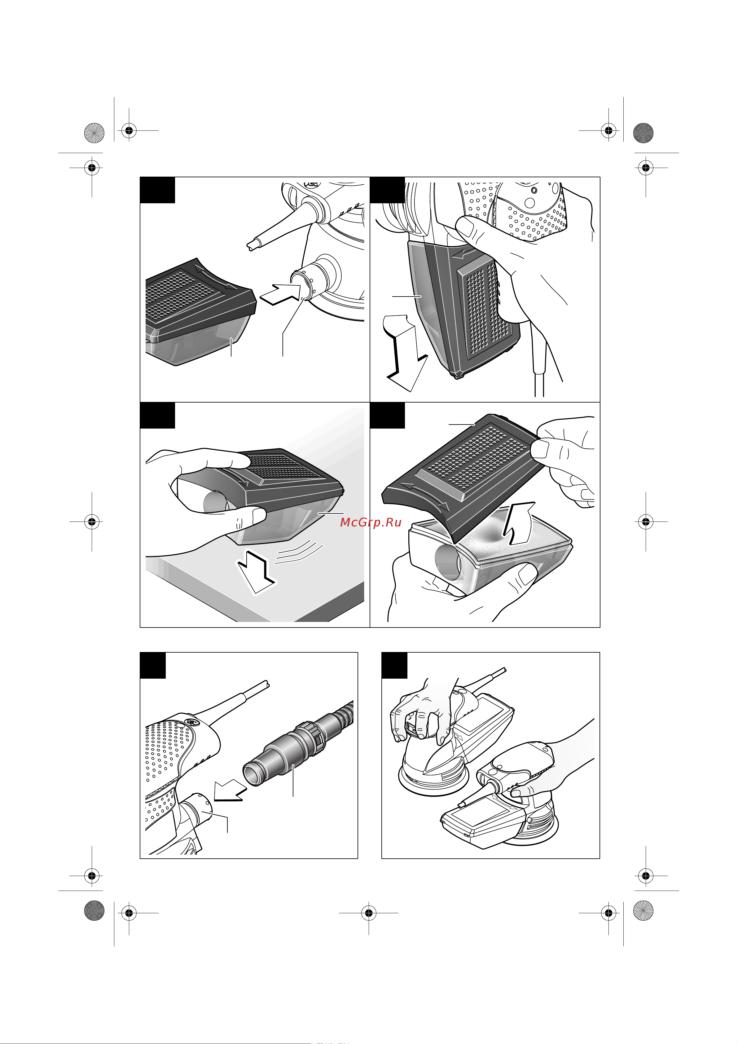 Bosch GEX 125-1 AE 0.601.387.501 Инструкция к товару онлайн [6/190] 863034