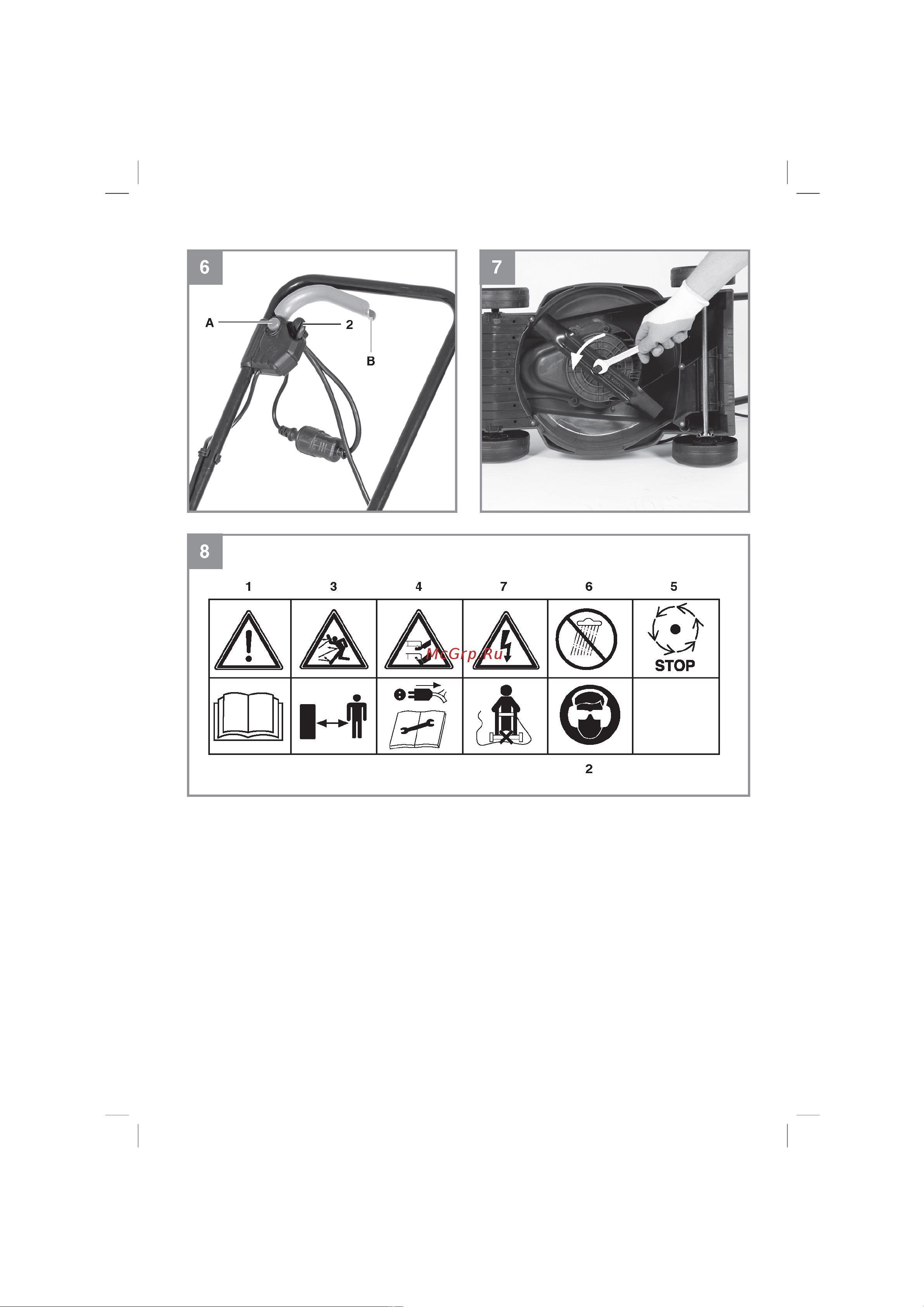 Einhell GC-EM 1032 3400257 Инструкция к товару онлайн [5/18] 863168