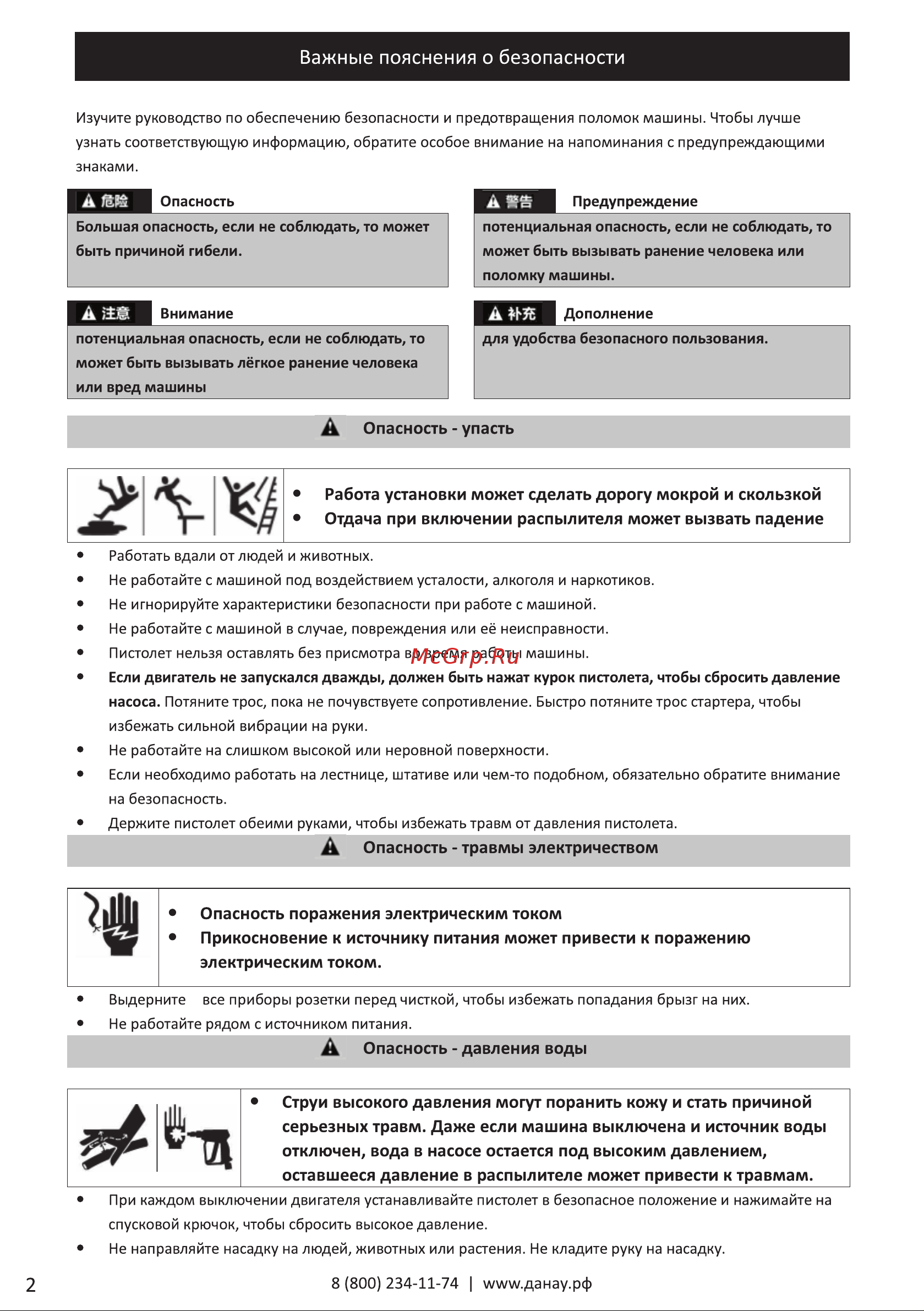 Danau DCC-15/7P-2S2 Инструкция онлайн [4/17] 863426