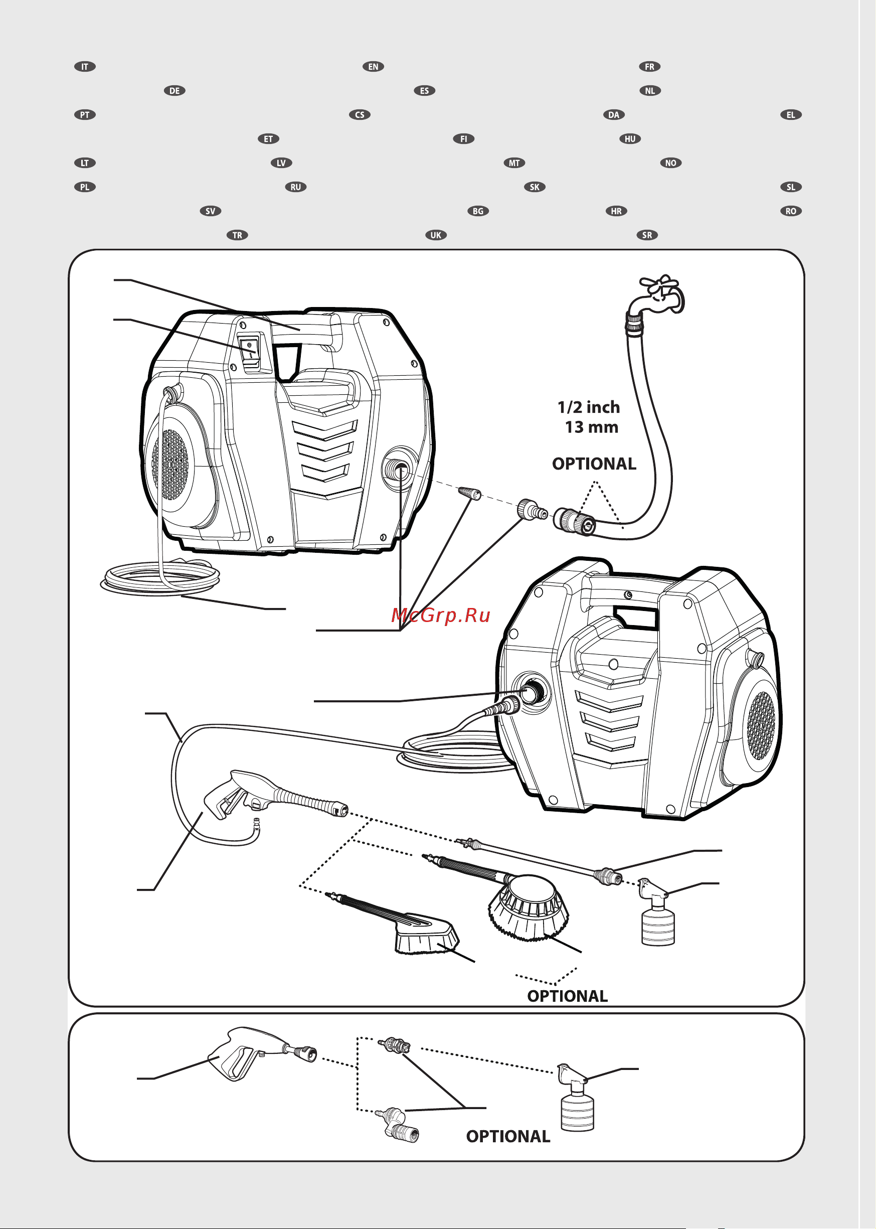 Lavor HERO 105 AC 8.111.0001C Инструкция к Lavor HERO 105 8.111.0001C онлайн [2/12] 863432