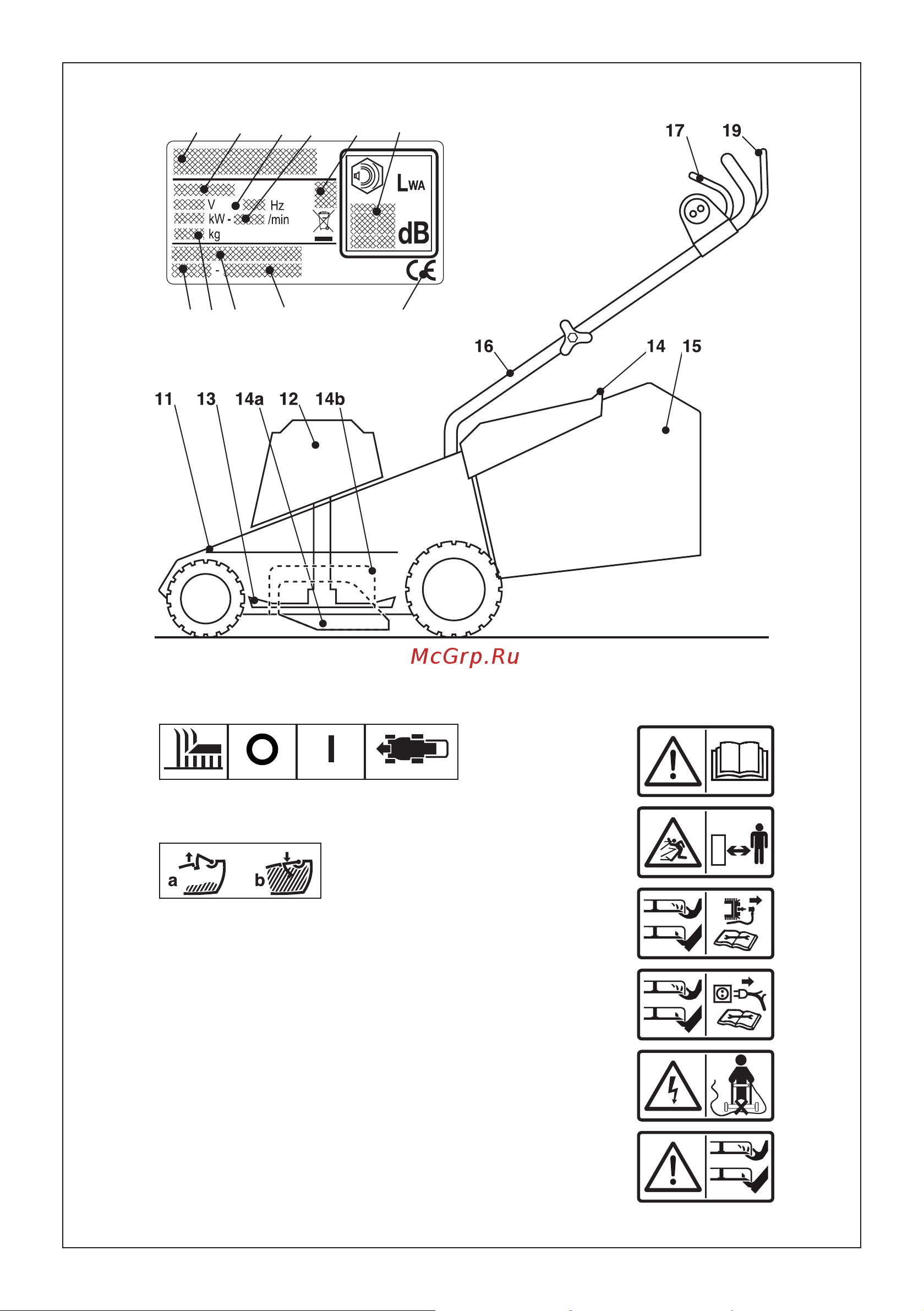 Stiga COMBI 48 ES 295487078/S14 Инструкция к STIGA Combi 48 E 295487068/S14 онлайн [4/22] 863527