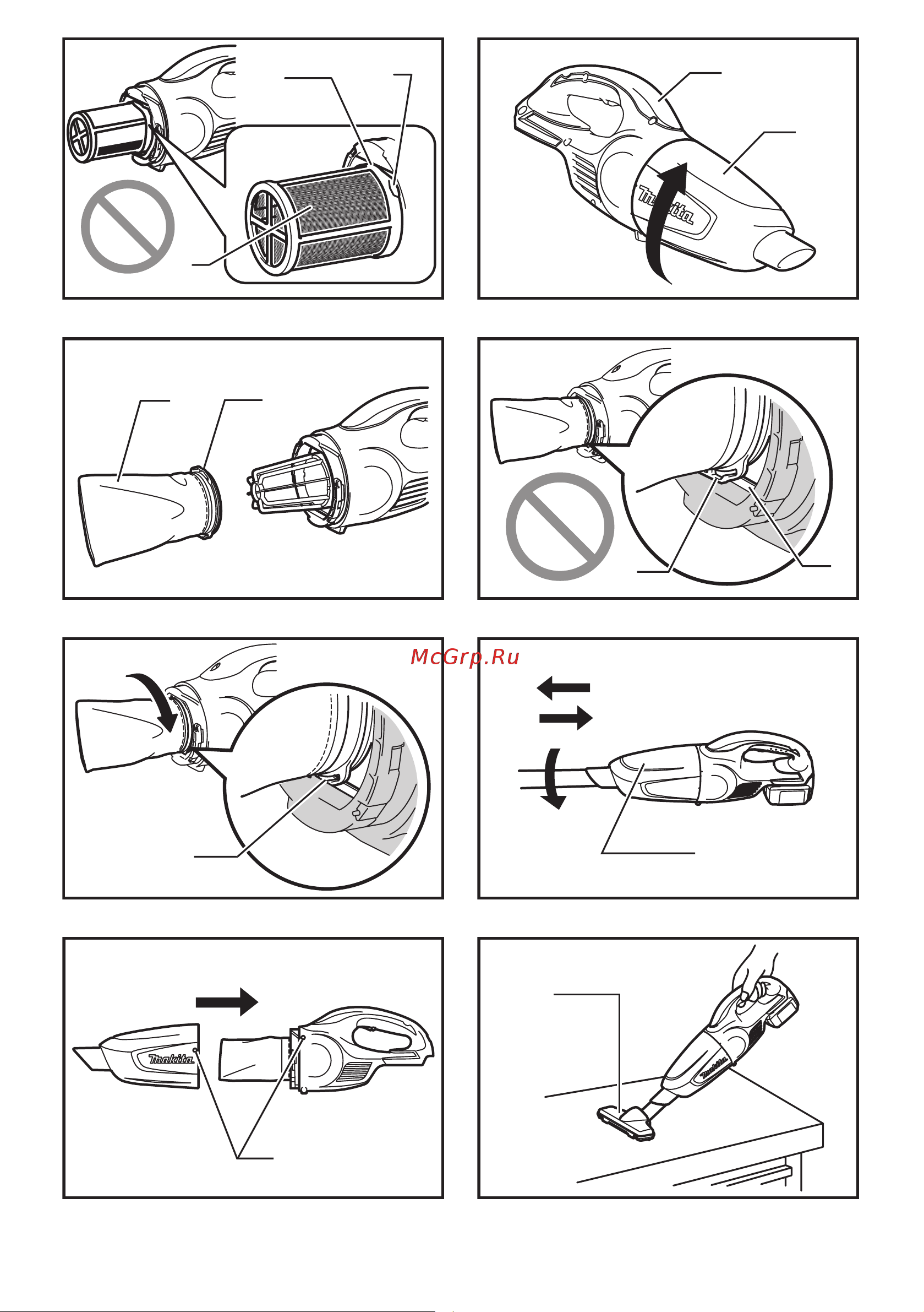 Makita DCL180Z Инструкция онлайн [5/88] 863471