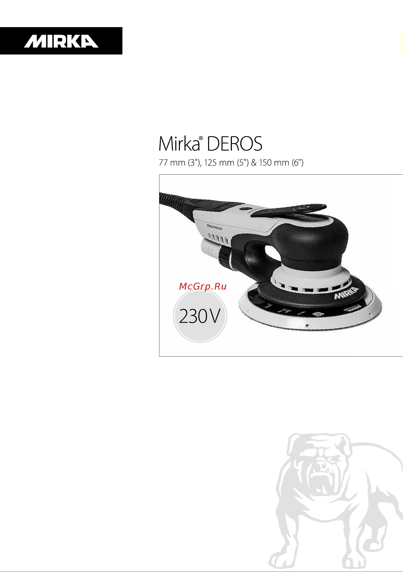 Mirka DEROS 5650CV PROMO MID5650202CA Инструкция к товару онлайн