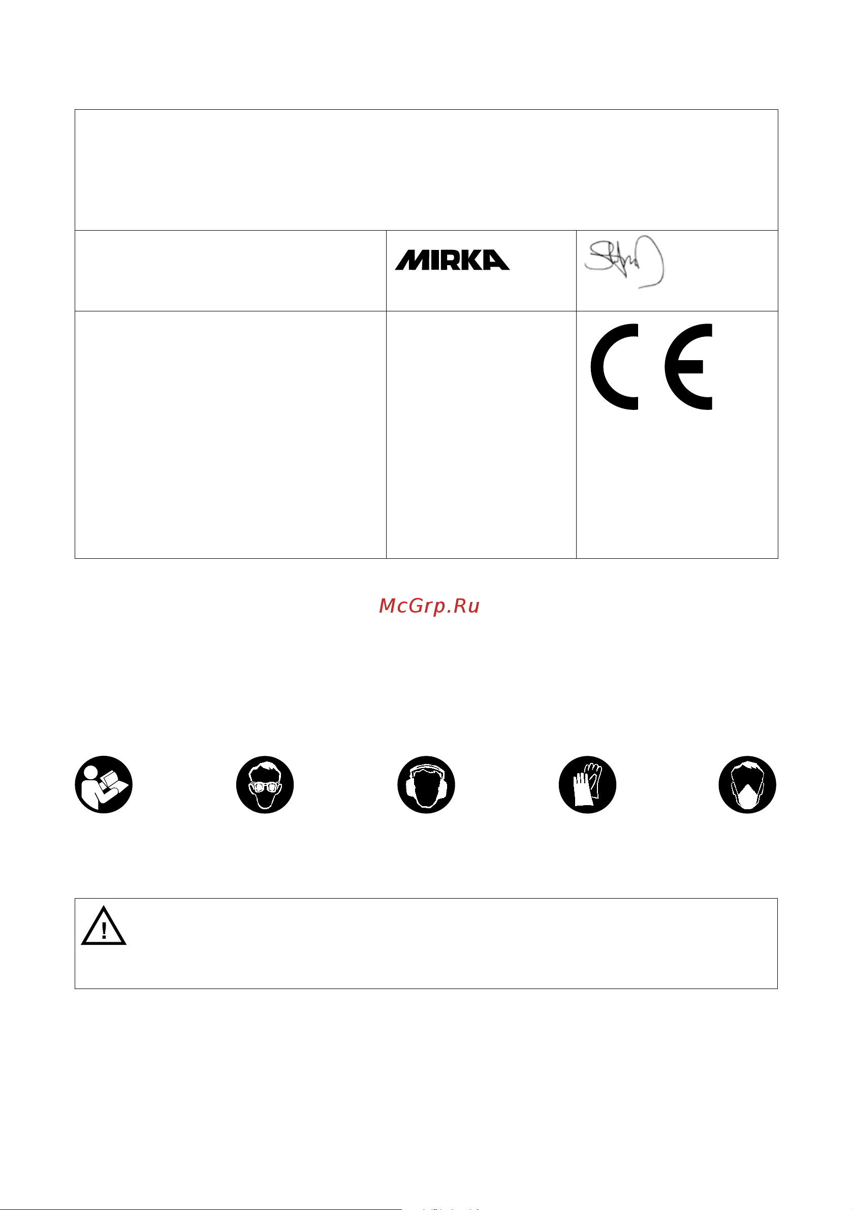 Mirka DEROS 5650CV PROMO MID5650202CA Инструкция к товару онлайн [101/216] 863528