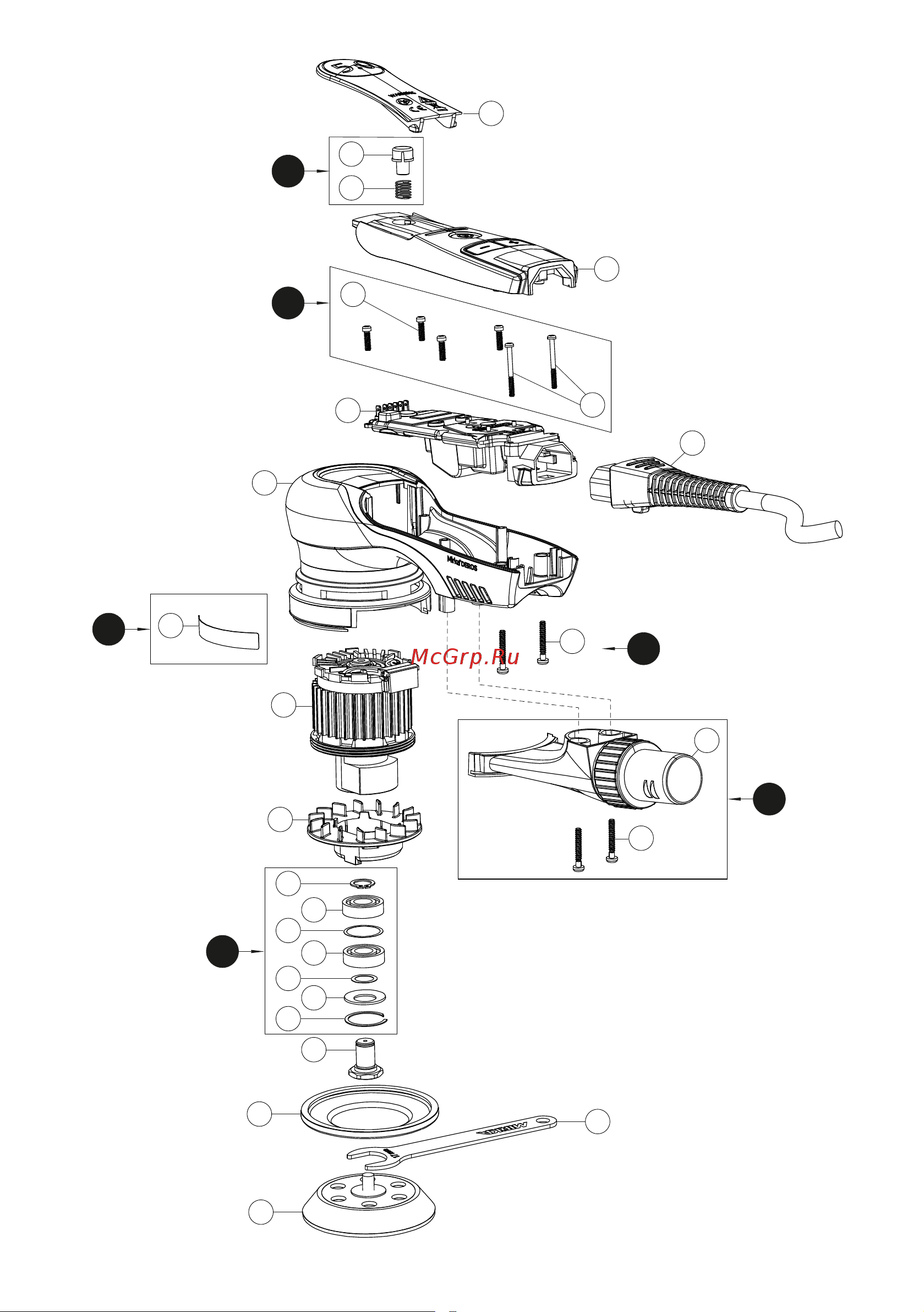 Mirka DEROS 5650CV PROMO MID5650202CA Инструкция к товару онлайн [4/216] 863528