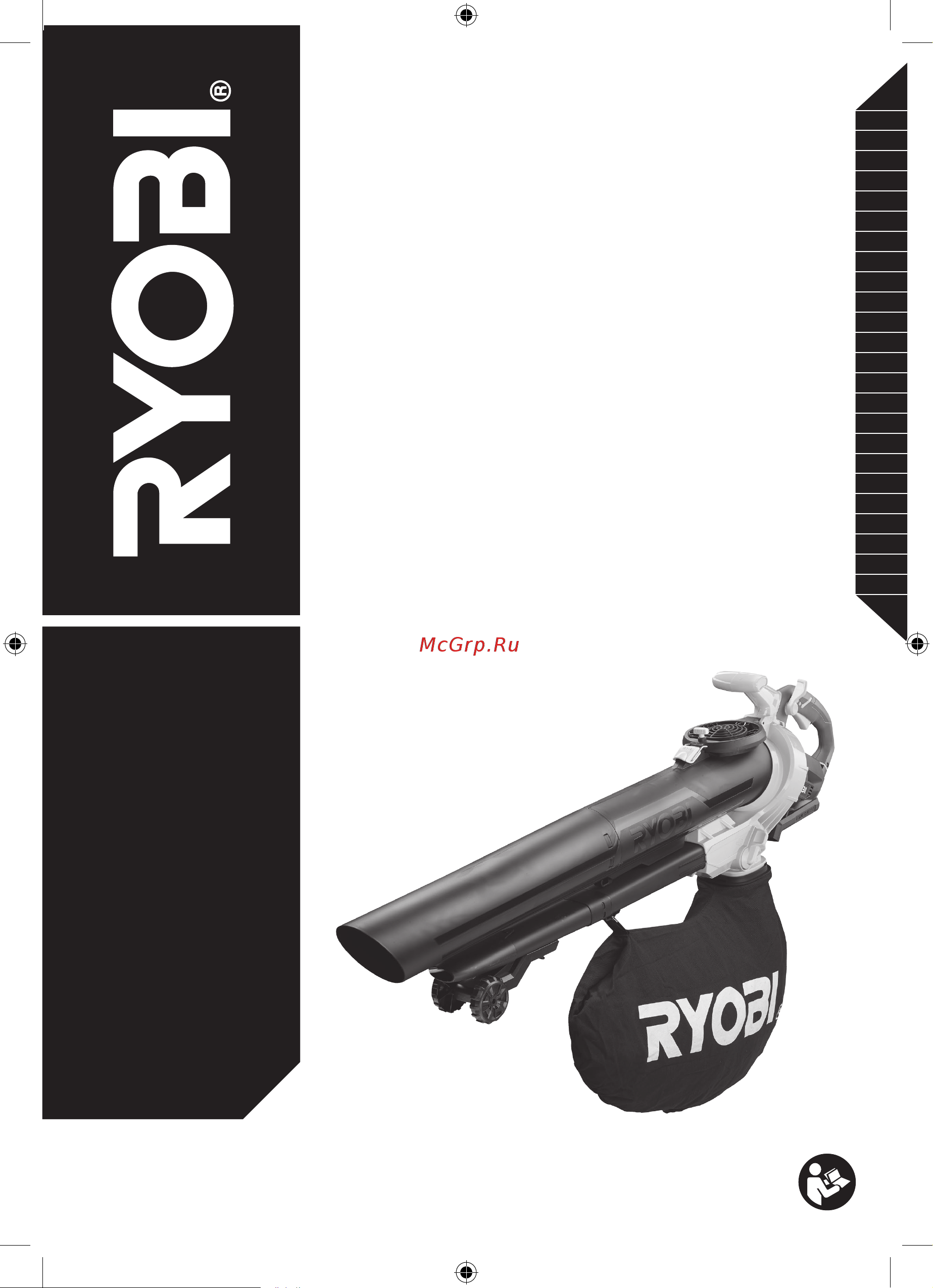 Ryobi MAX POWER RBV36B 5133002524 Инструкция к Ryobi RBV36B онлайн