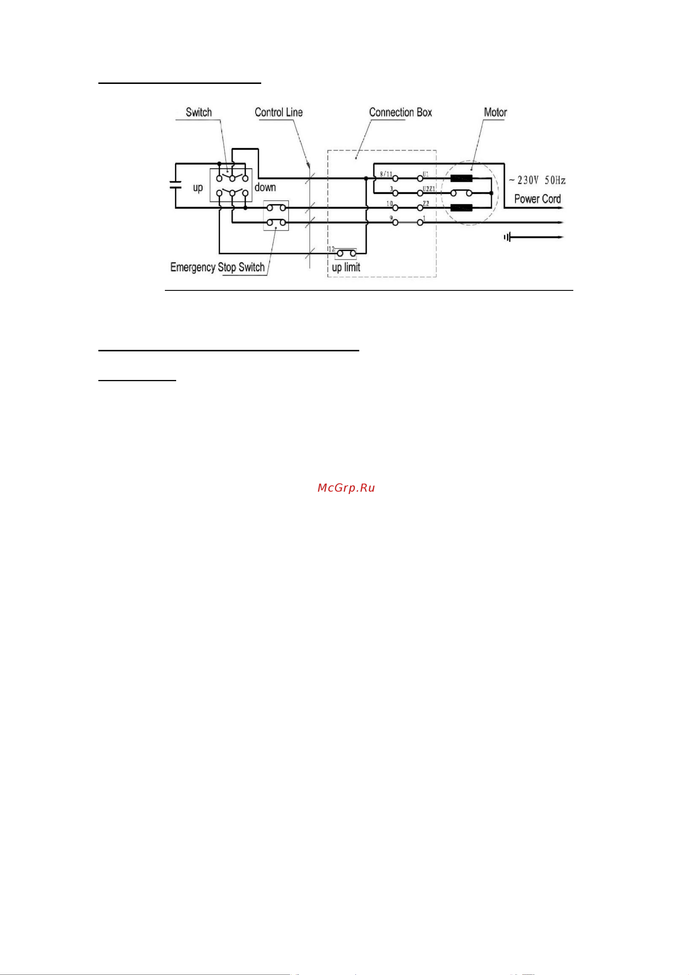 Euro-lift BH250A 00009783 (250 кг, 60 м, IP54) Инструкция к лебедке EURO-LIFT BH250A 9783 онлайн [5/8] 863544