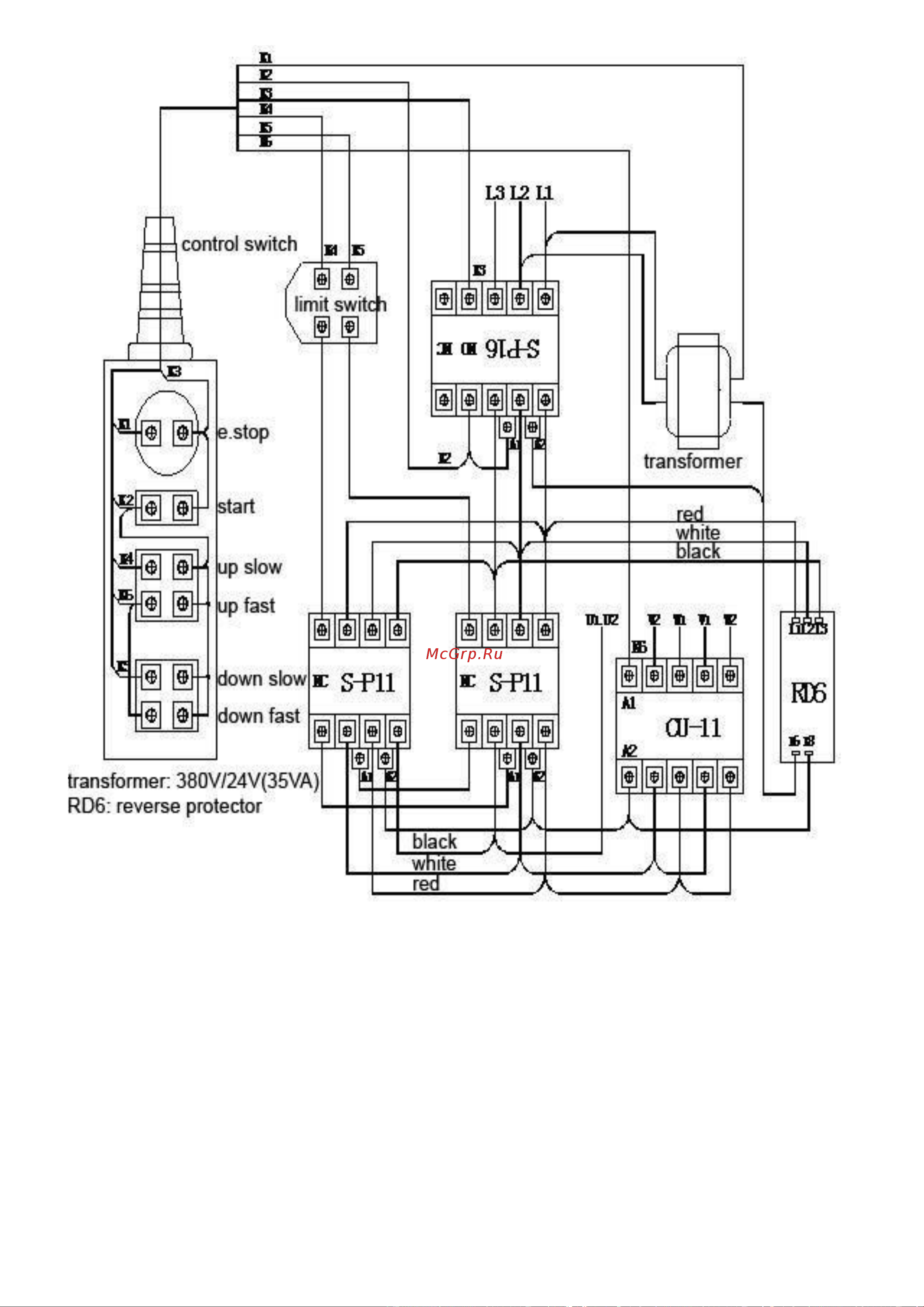 Тор цепная ТЭЦП HHBD03-03T 3,0 т 12 м 220В 1011328 Инструкция к товару онлайн [14/30] 863619