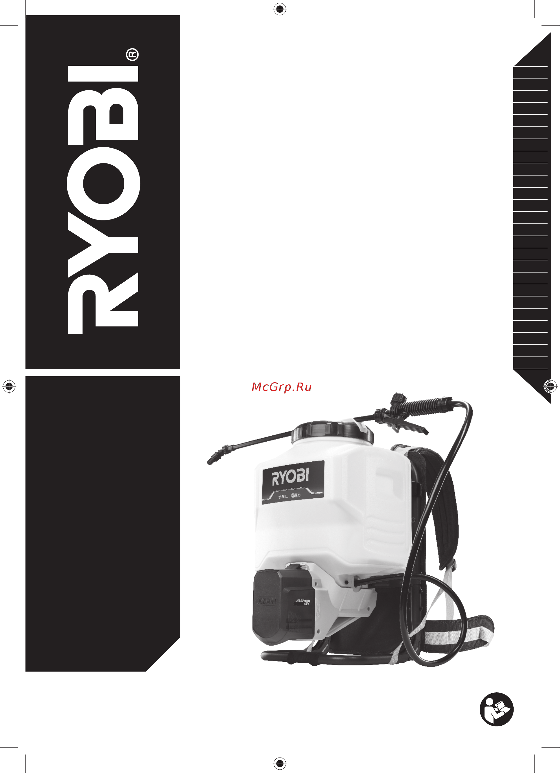 Ryobi ONE+ RY18BPSA-0 5133004573 Инструкция к Ryobi RY18BPSA-0 5133004573 онлайн