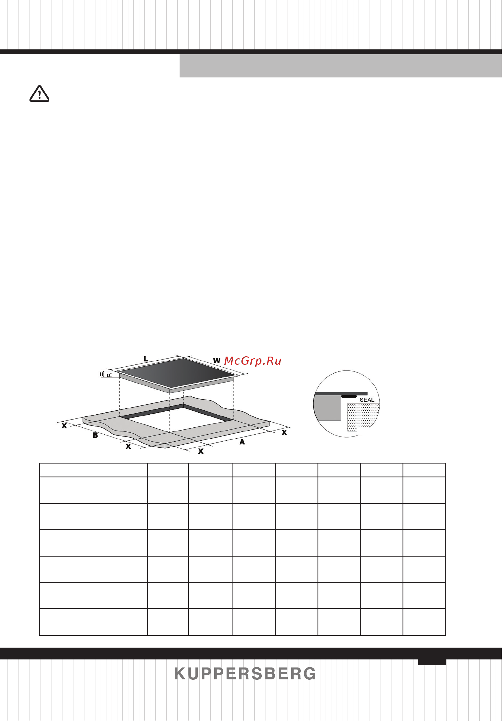 Kuppersberg ECO 302 5873 Инструкция к товару онлайн [7/112] 863803