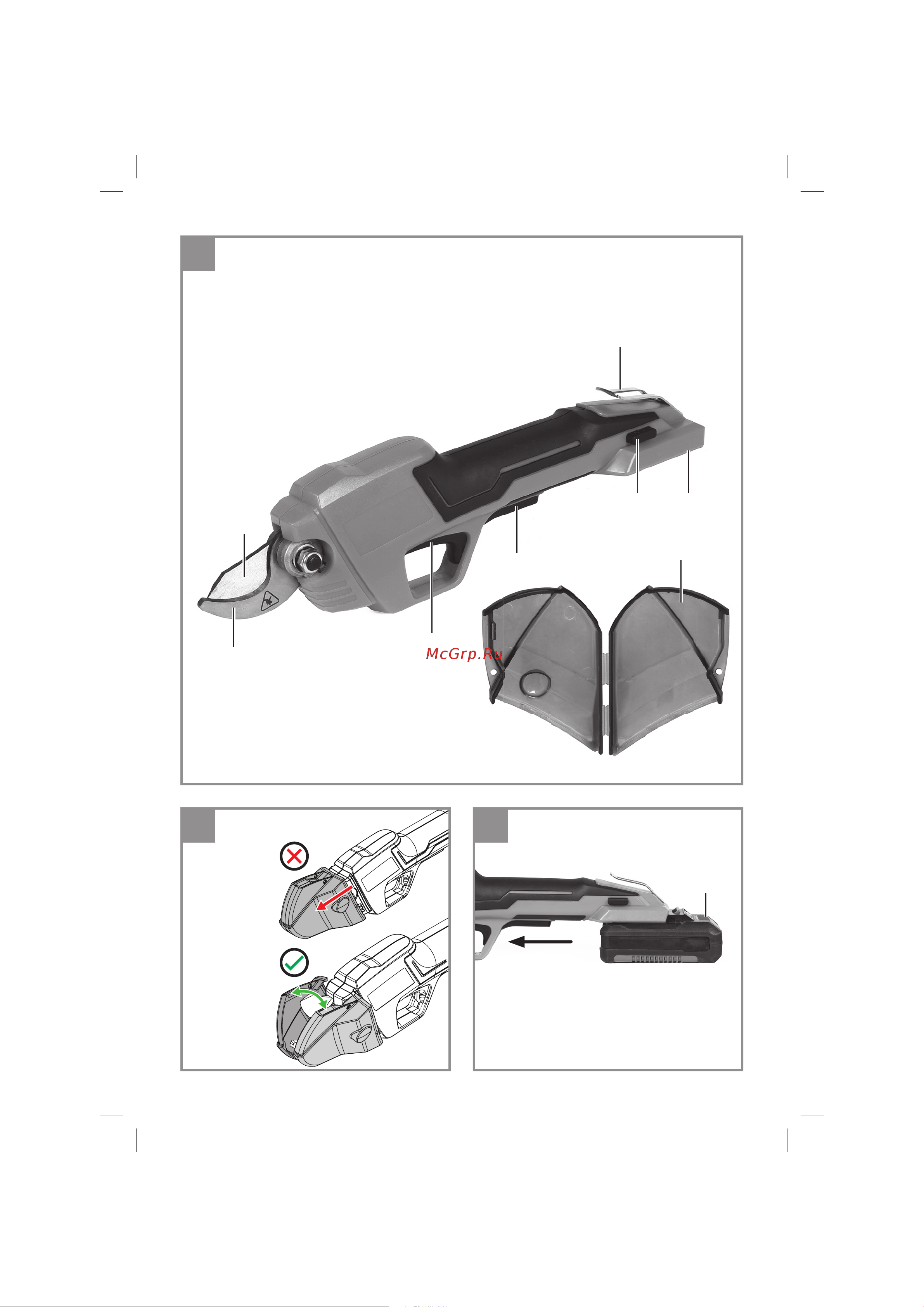 Einhell PXC GE-LS 18 Li-Solo 3408300 Инструкция к товару онлайн [2/16] 863928
